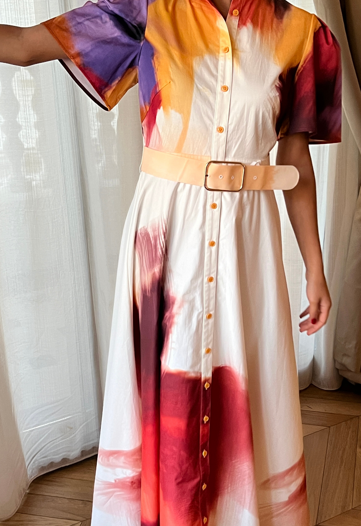 Bianca Midi Dress – Ortensia