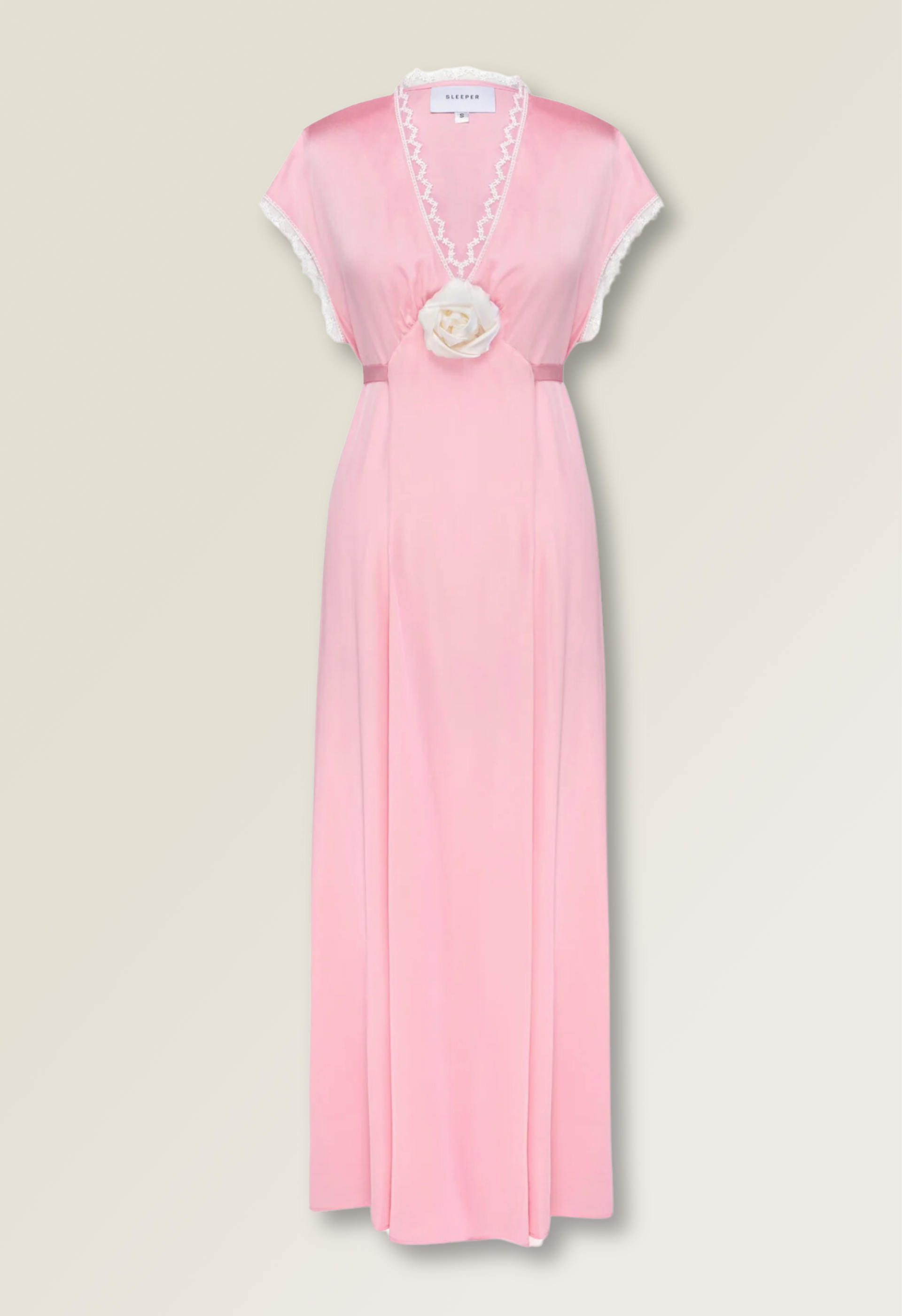 Genus Rosa Satin Dress