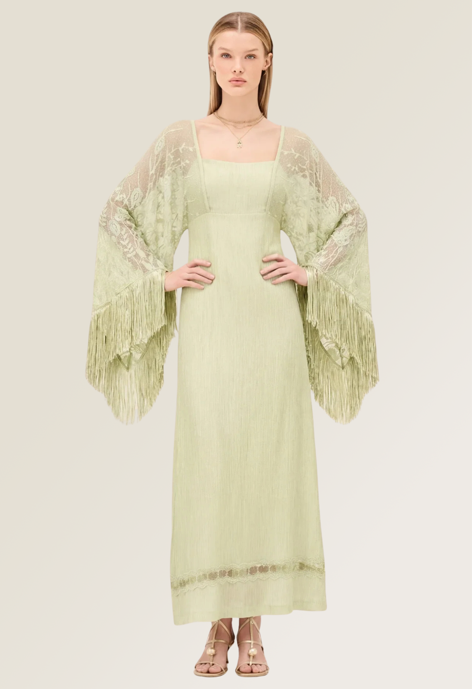 Evienne Green Dress