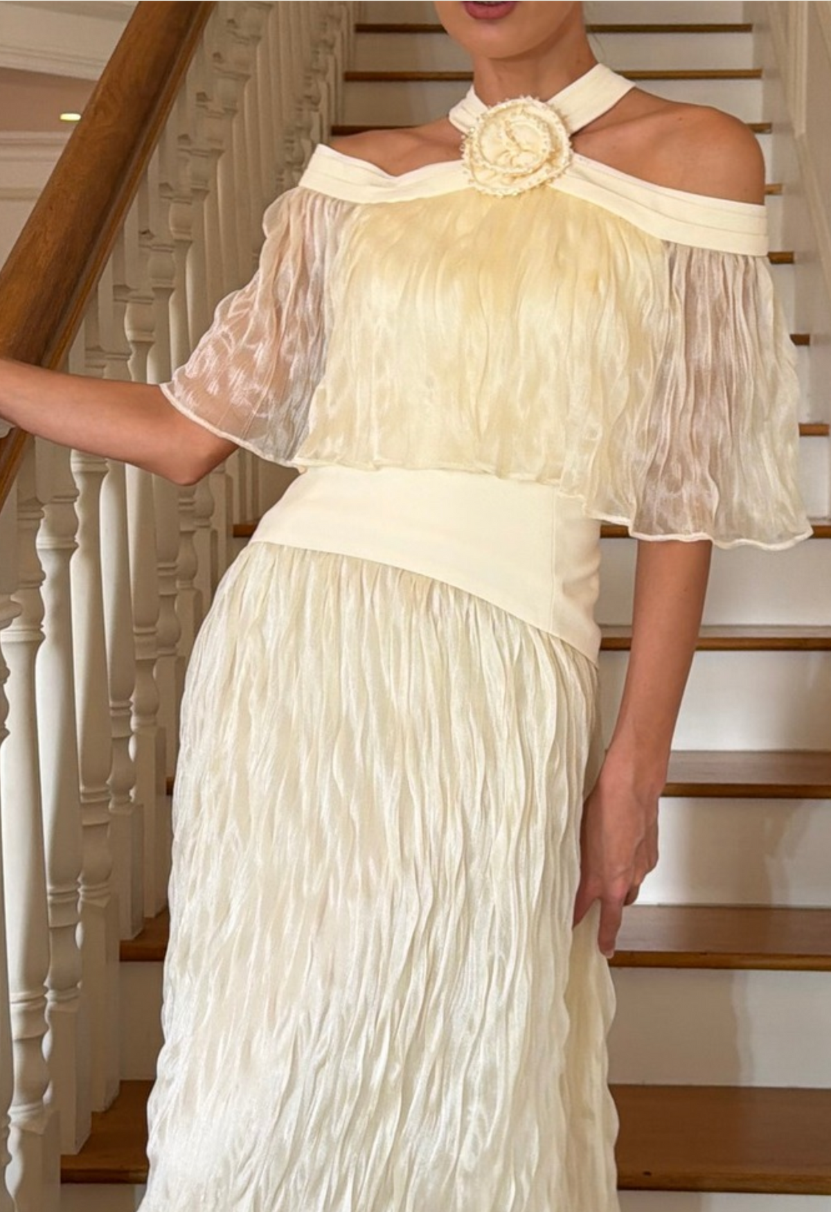 Textured Off-Shoulder Dress