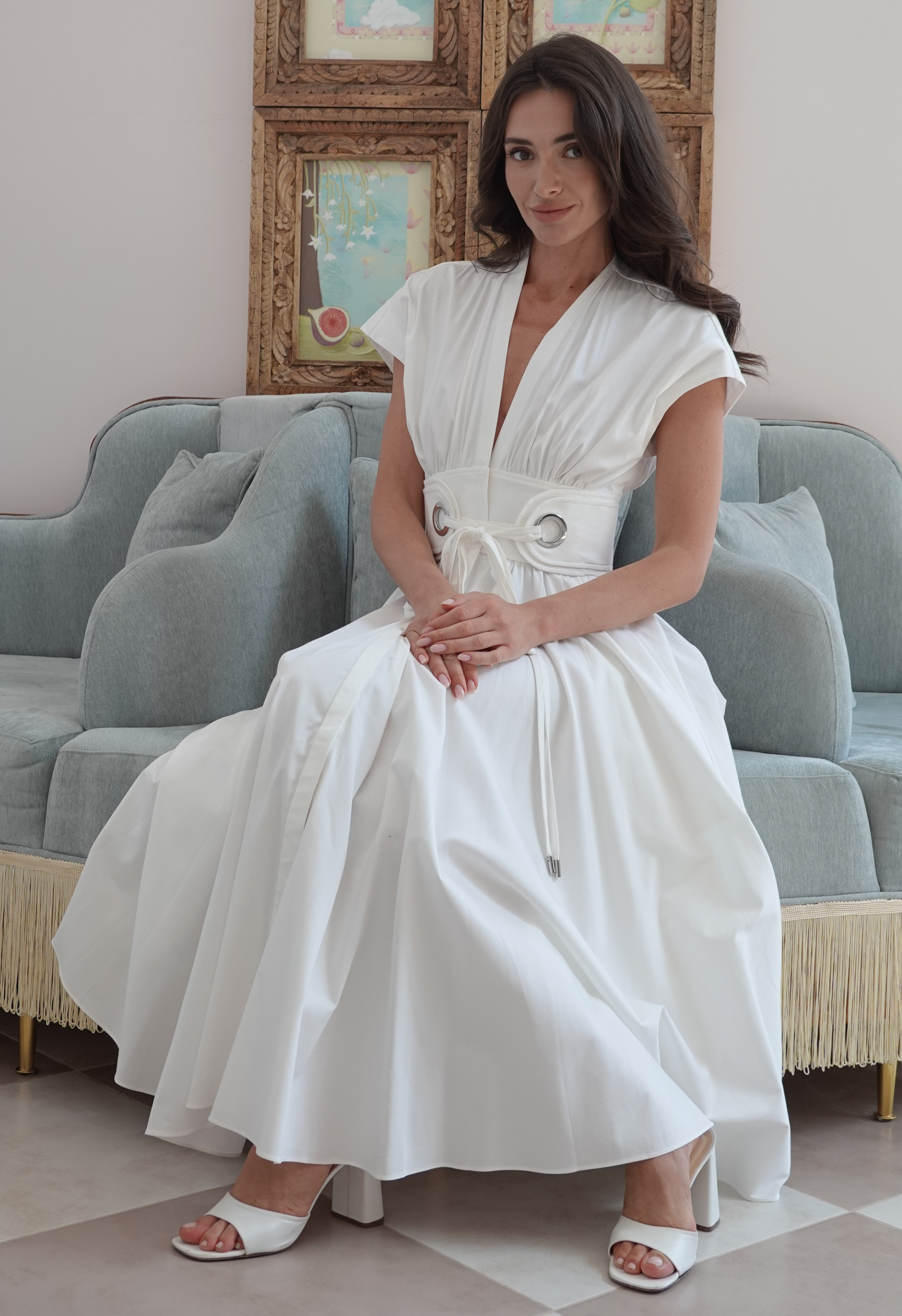 Riviera White Dress
