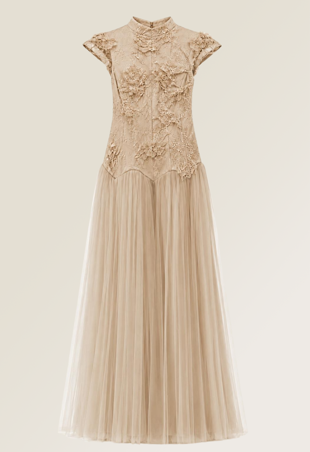 Elysian Dawn Lace Gown