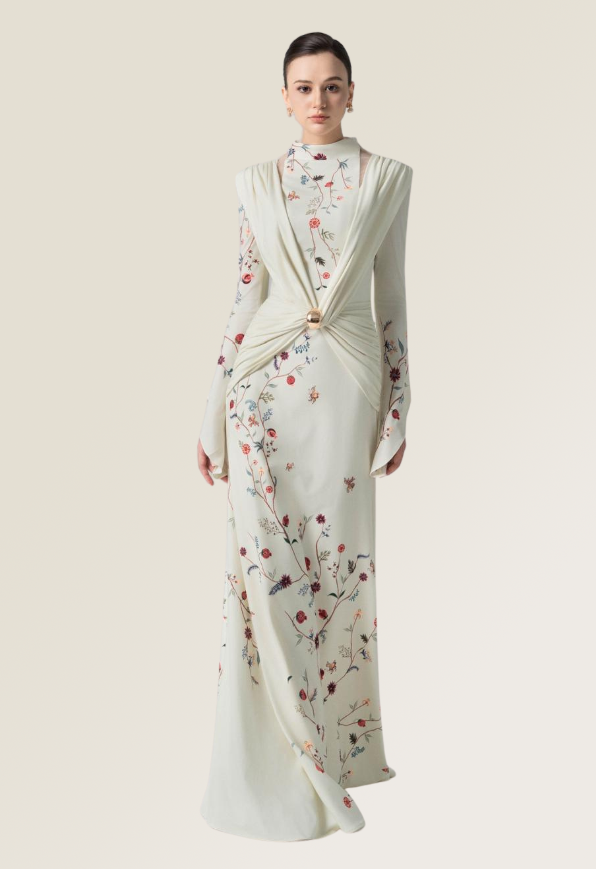 Dawnlight Midi Dress in lemonade