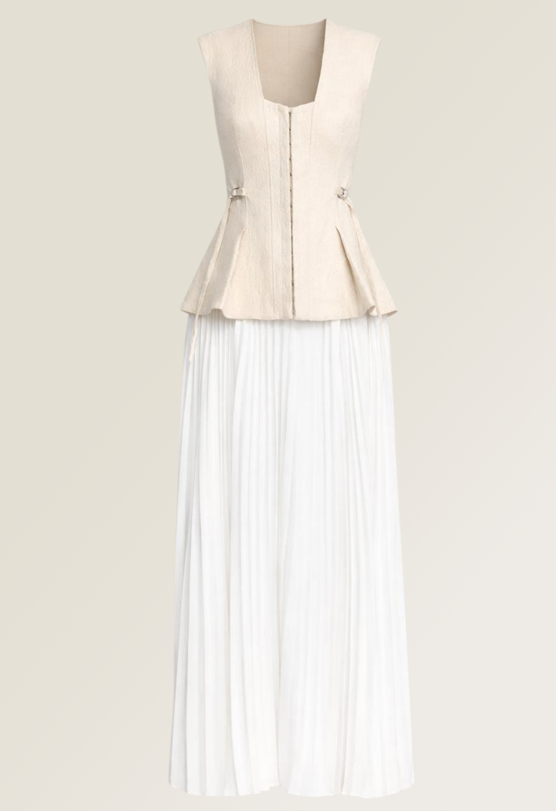 Delny Sleeveless Midi Dress