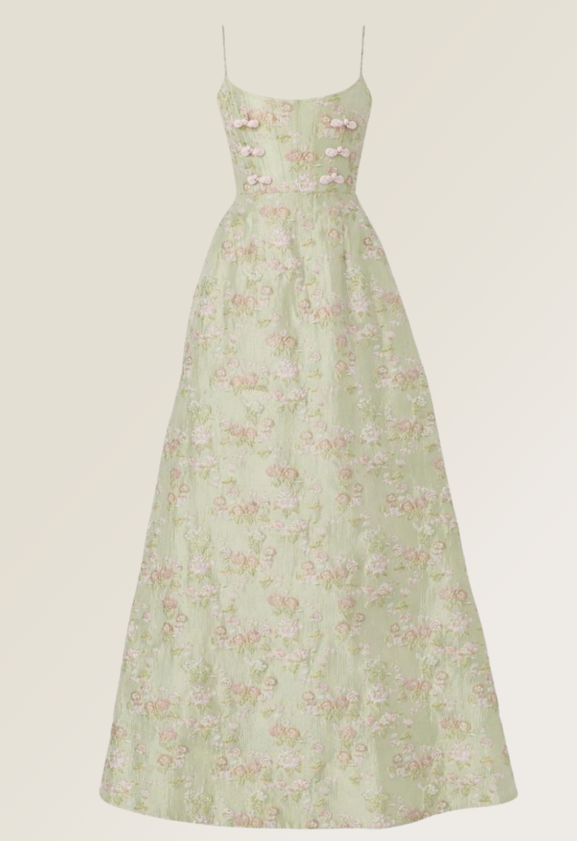 Andrea Brocade Gown