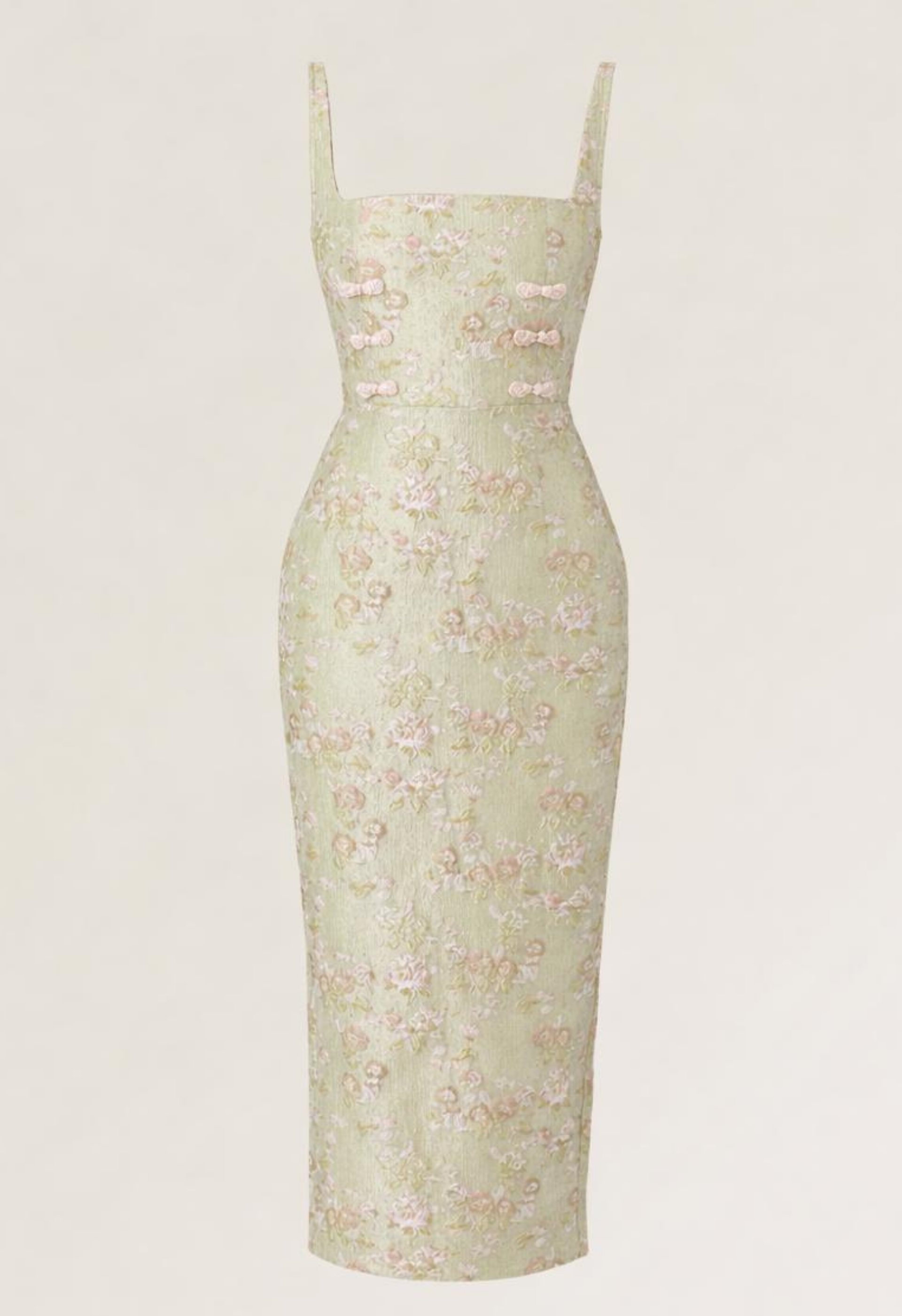 Alice Brocade Midi Dress