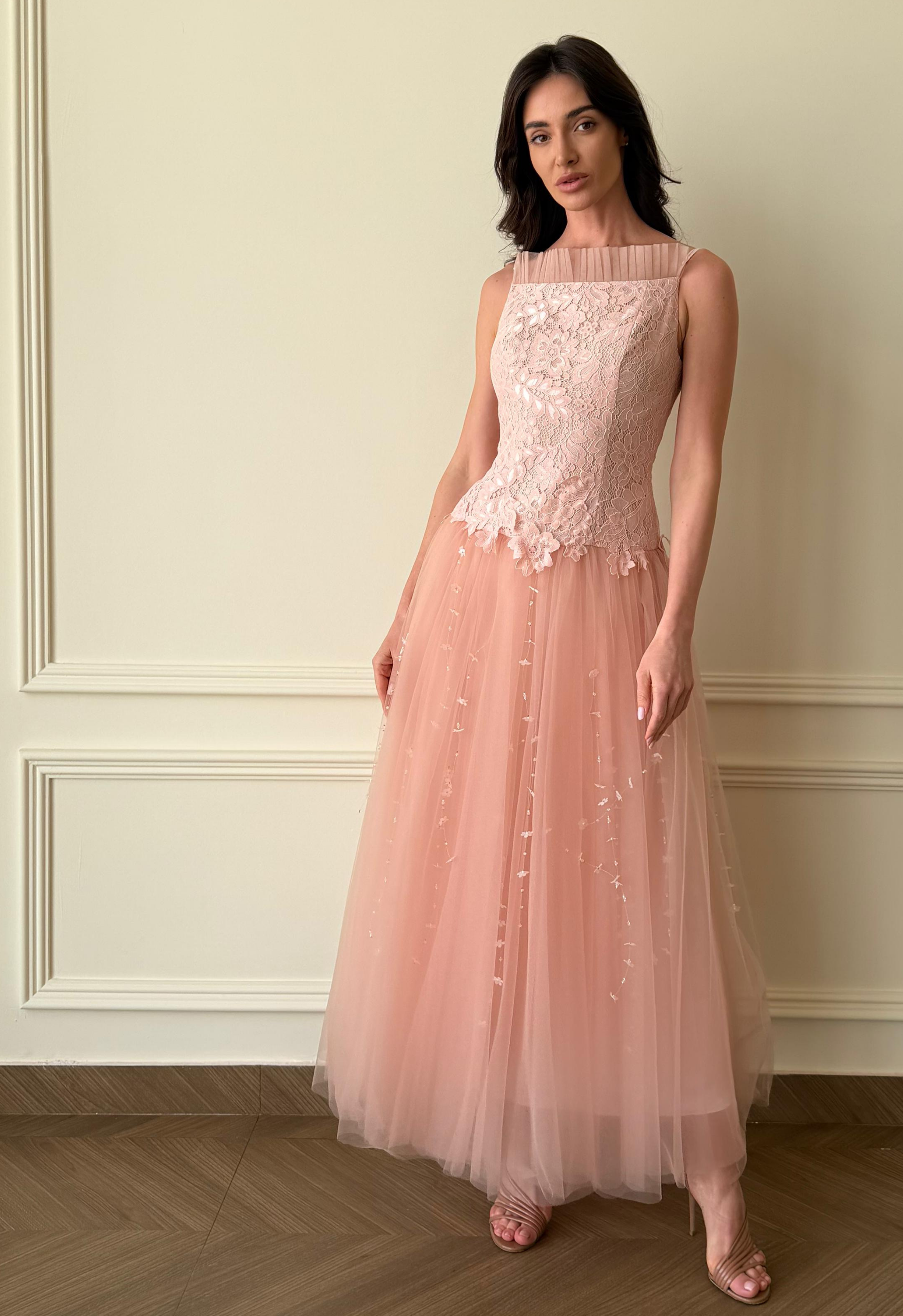 Blush Floral Lace