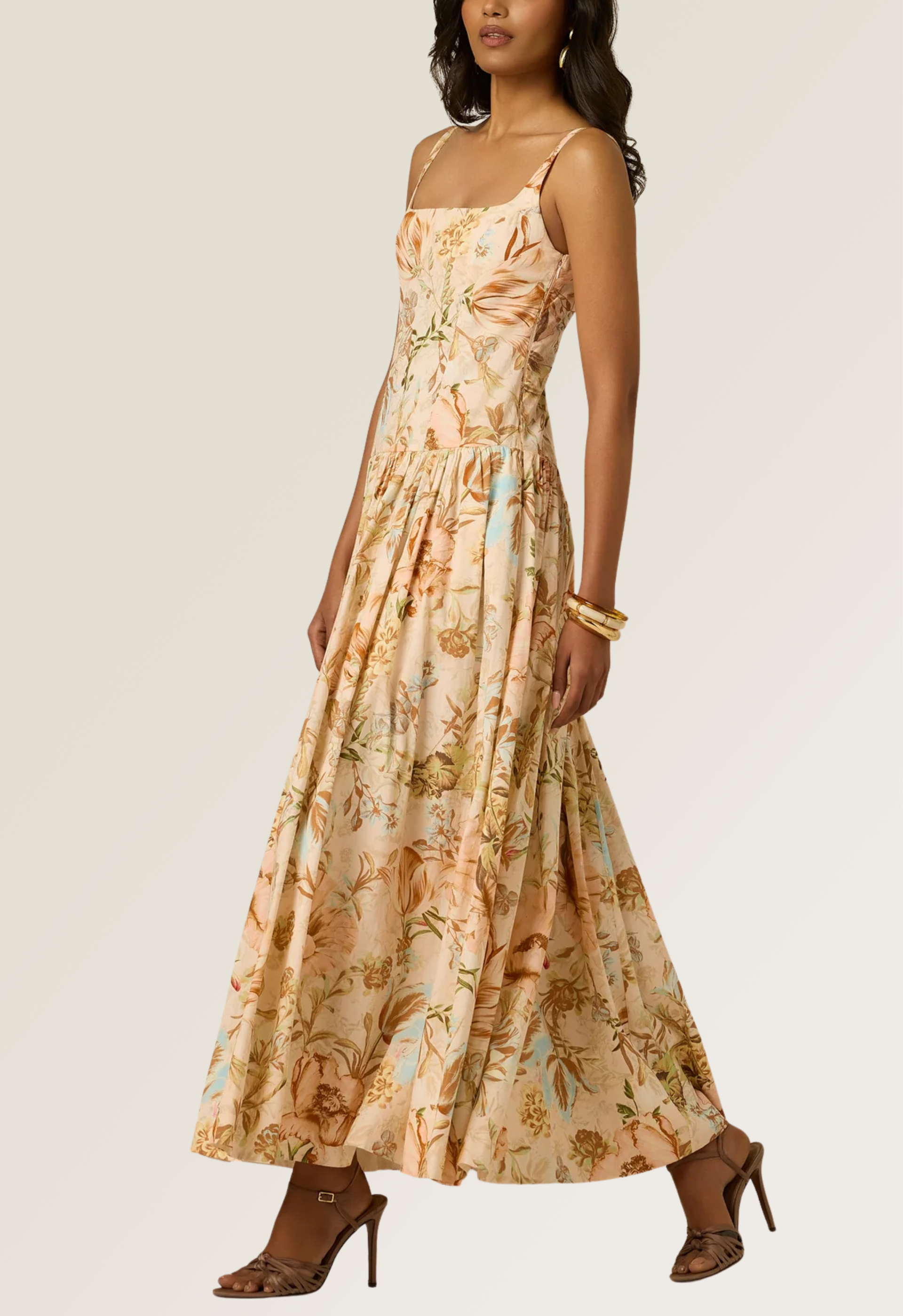 Ezra Square Maxi Dress
