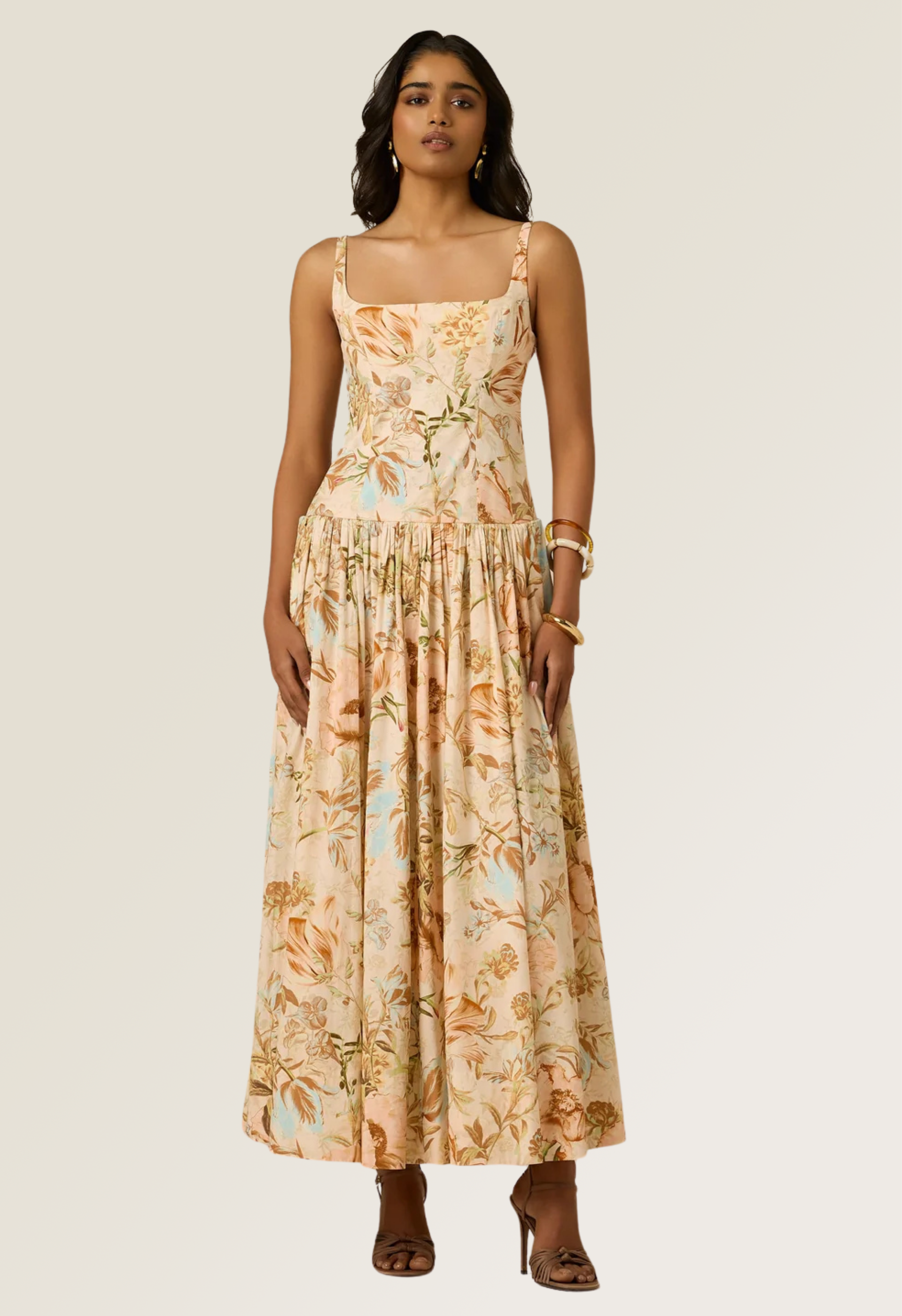 Ezra Square Maxi Dress