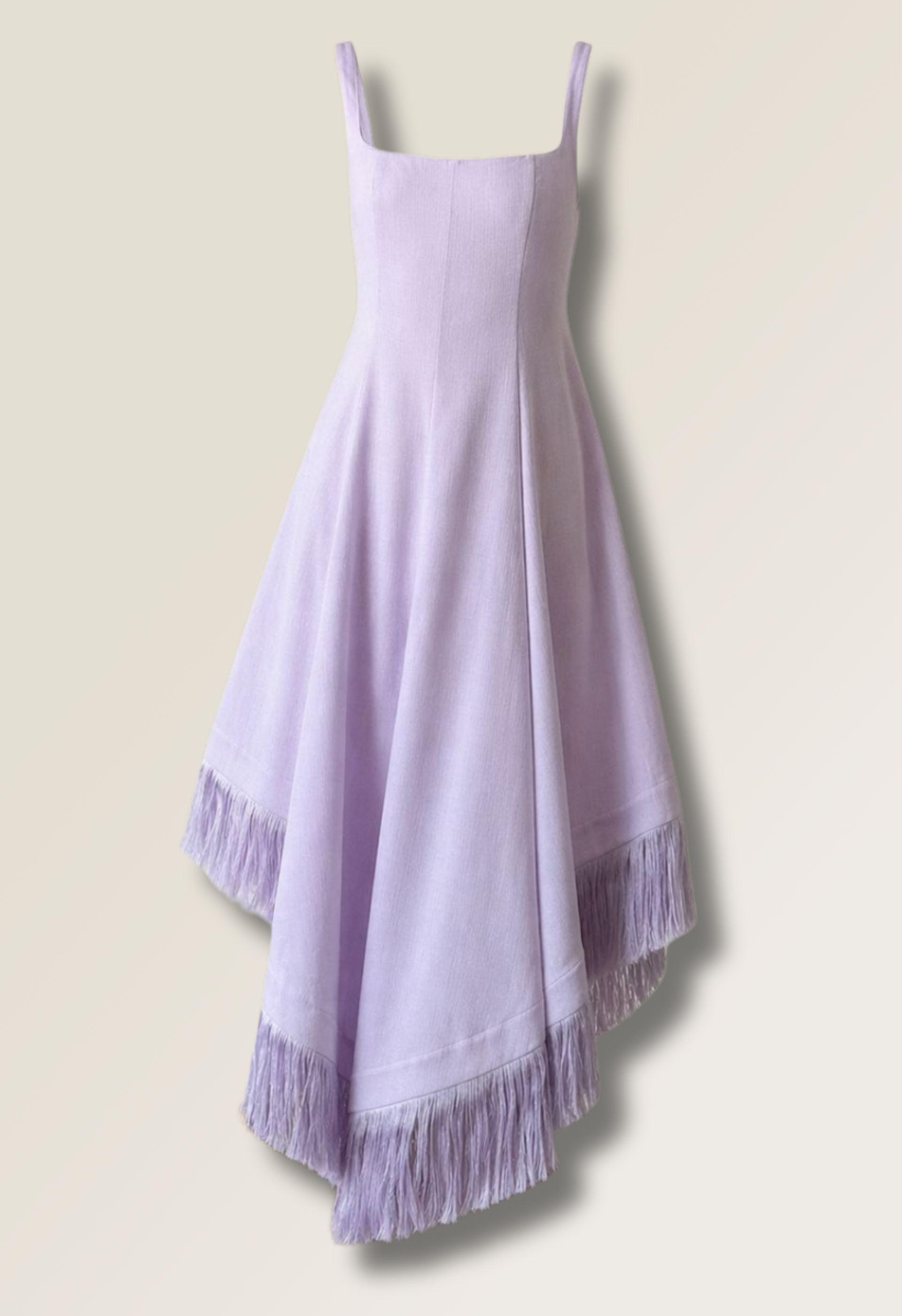 Emine Fringe Hem Dress