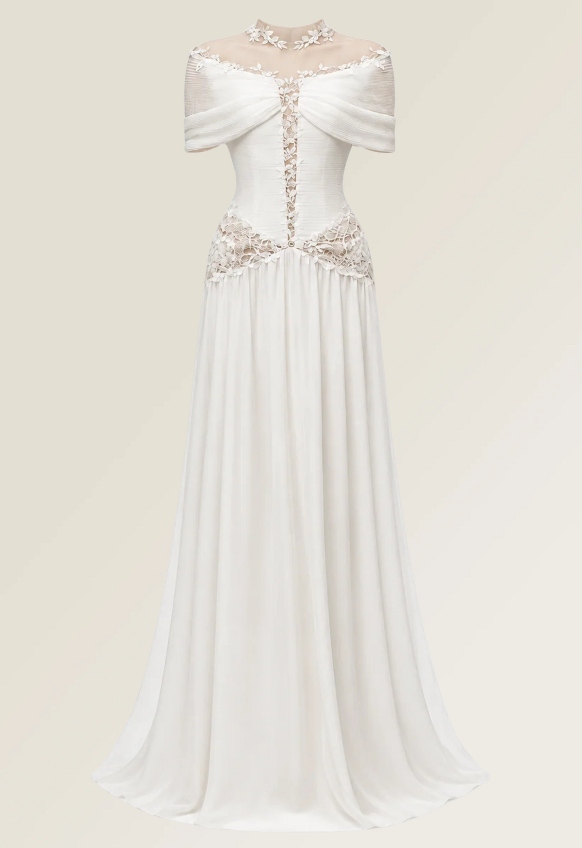 Off Shoulder Lace Maxi dress