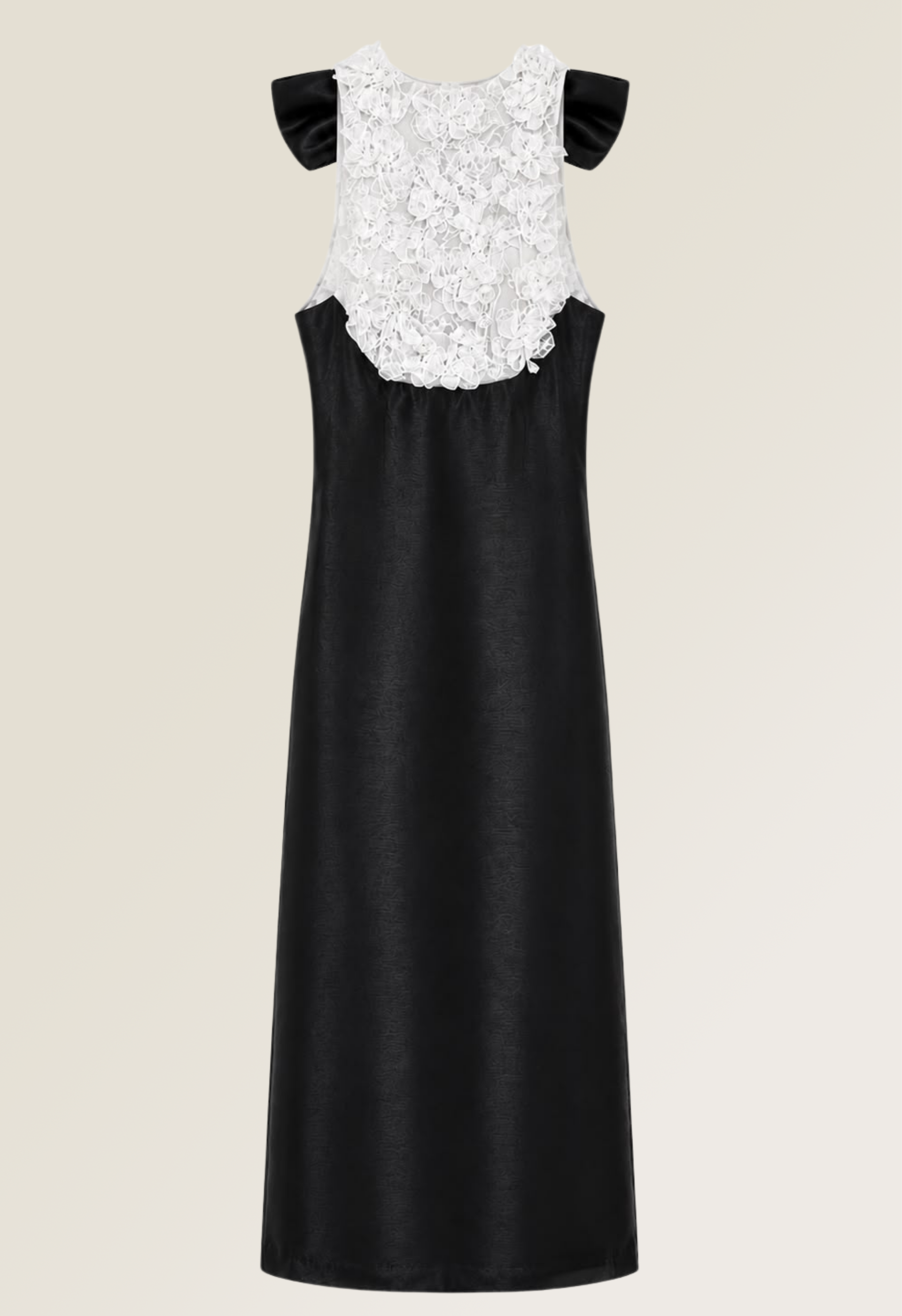 Lace Contrast Elegance Dress