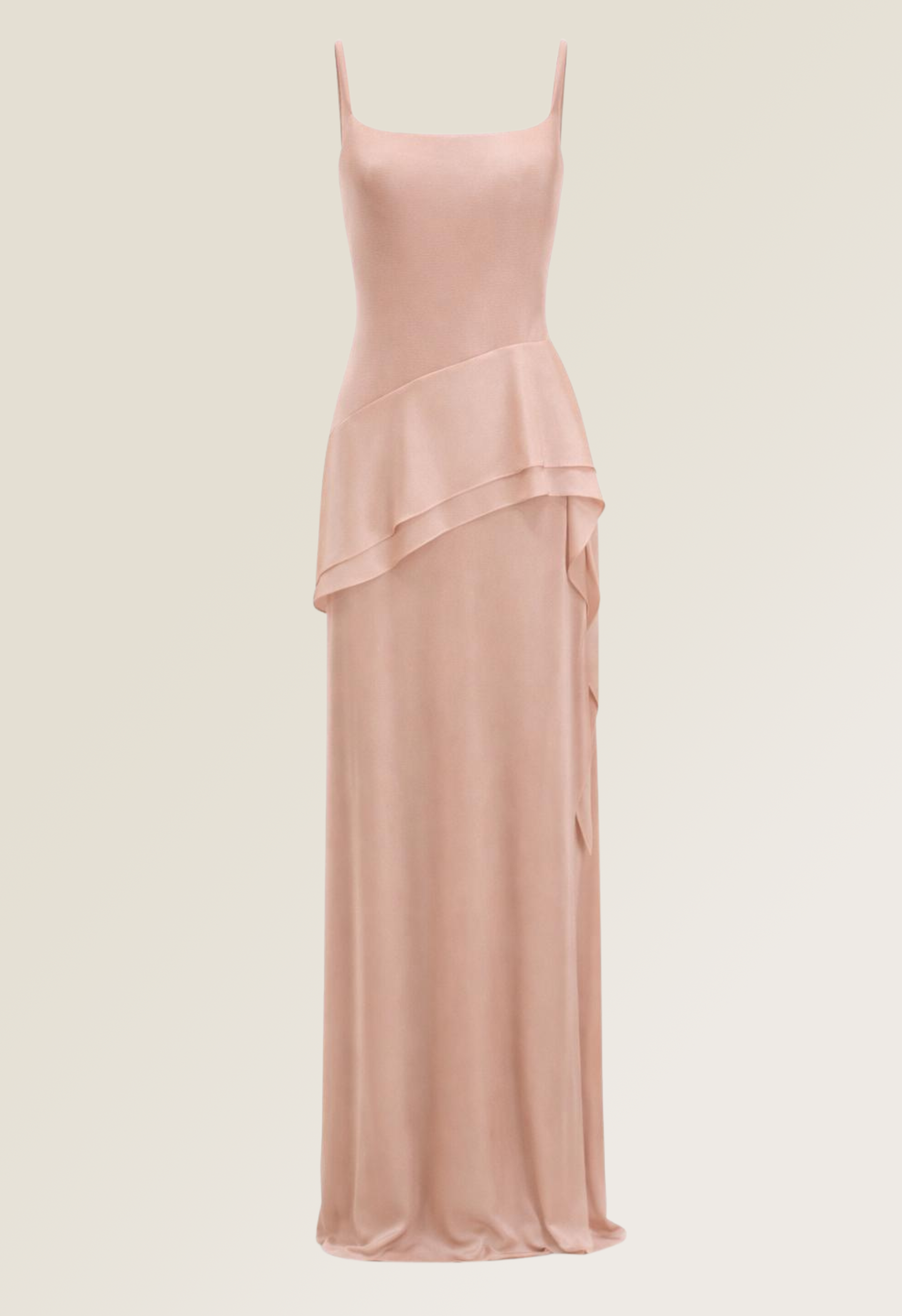 Aurelia Maxi Dress with Mini Cape