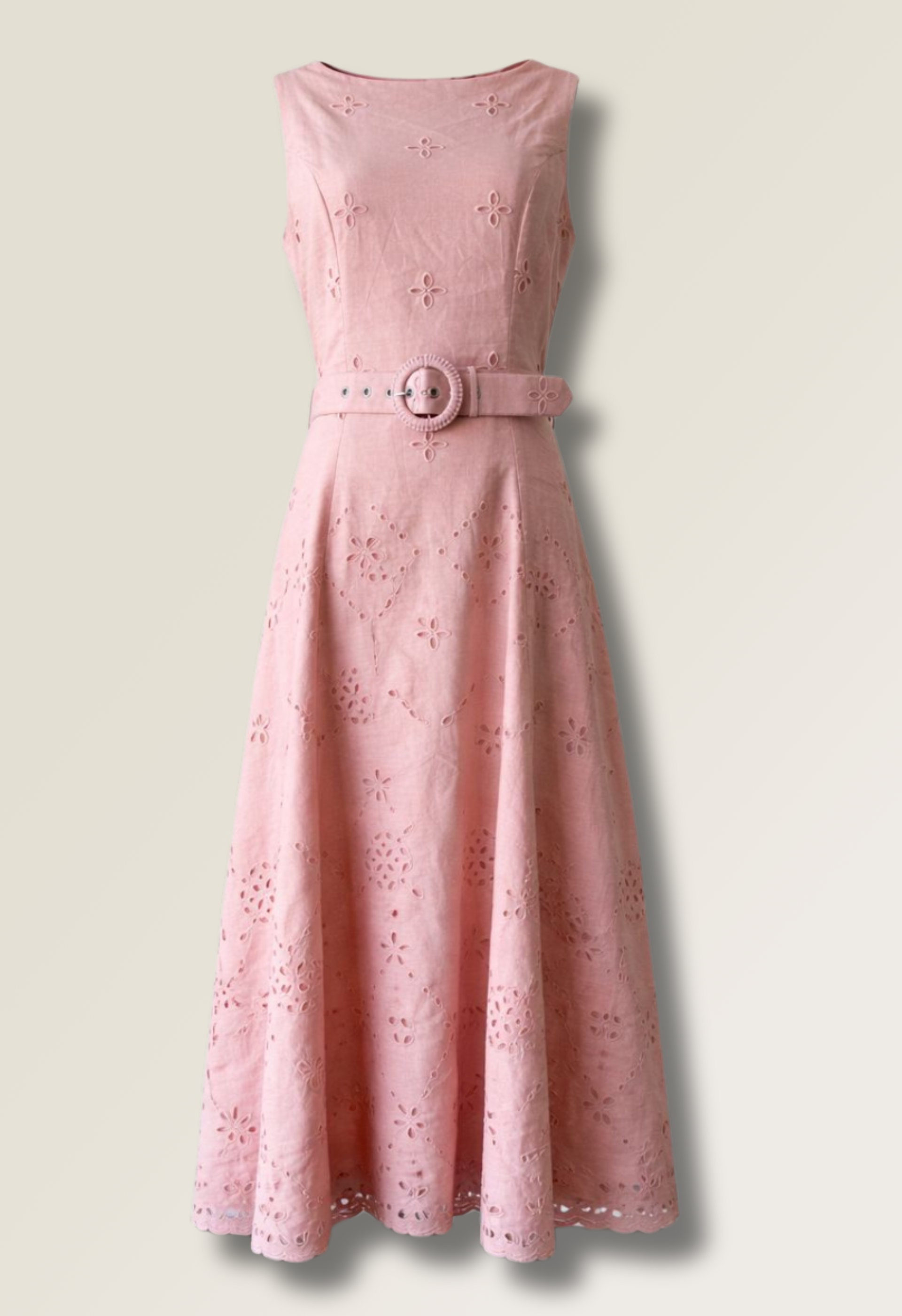 Blush Eyelet Dress