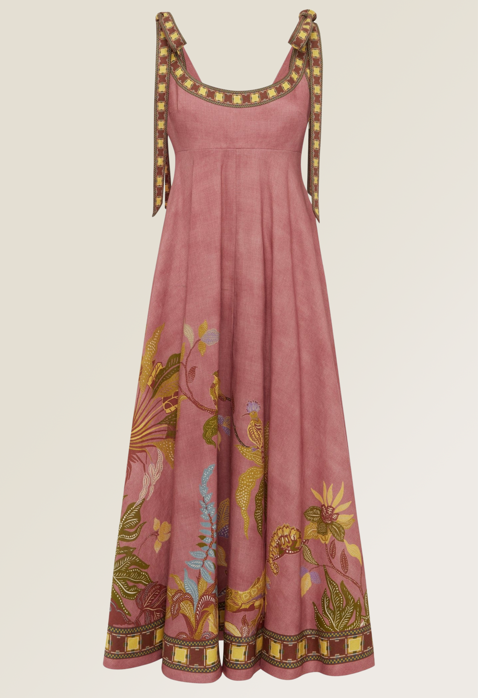 Zuri Ballet Linen Sundress