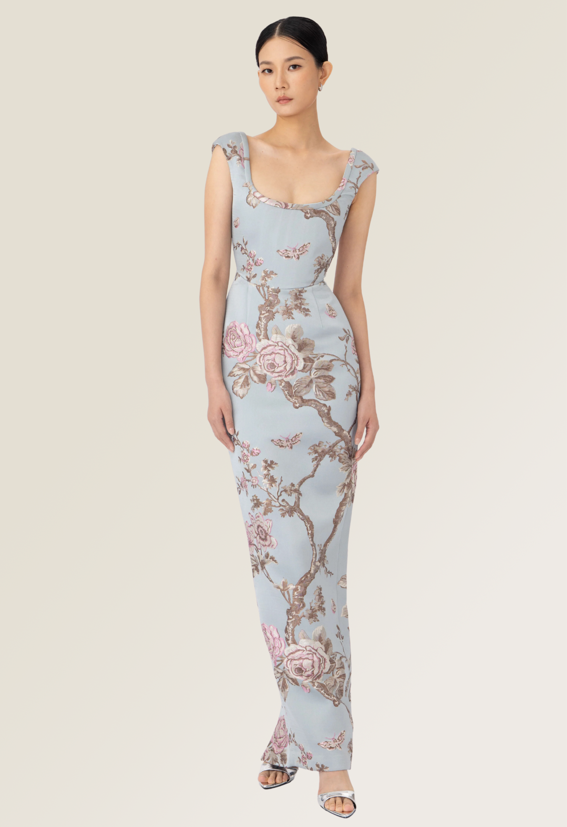 Brooke Brocade Gown