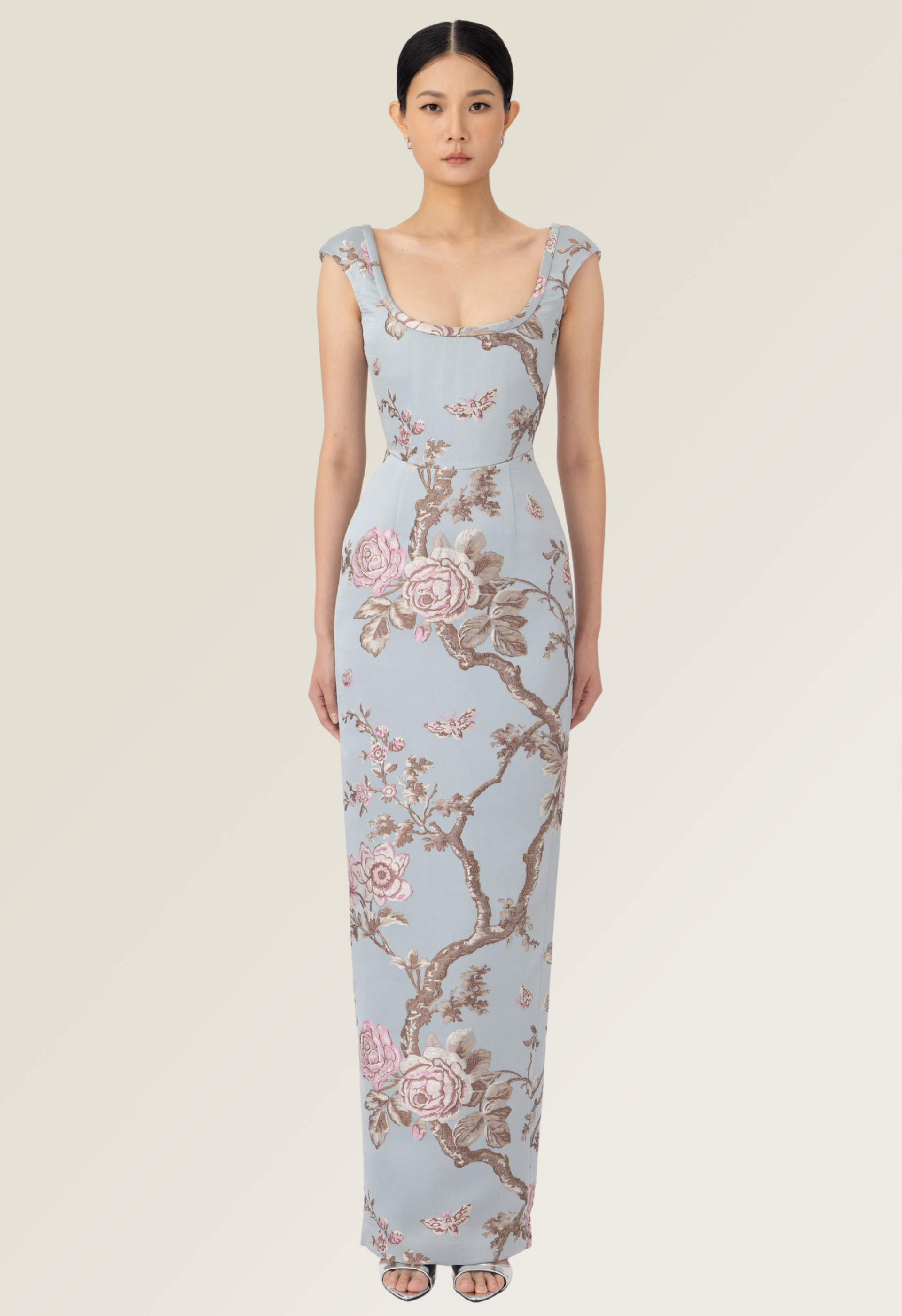 Brooke Brocade Gown