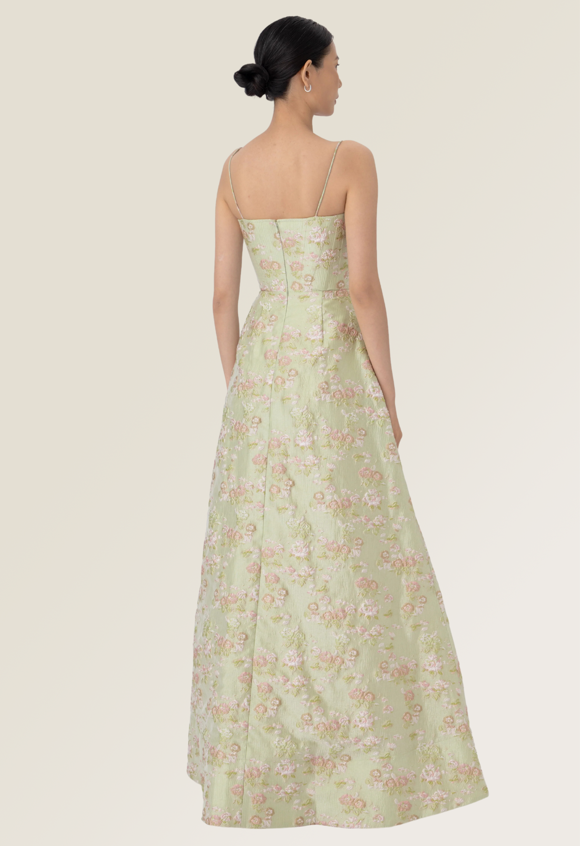 Andrea Brocade Gown
