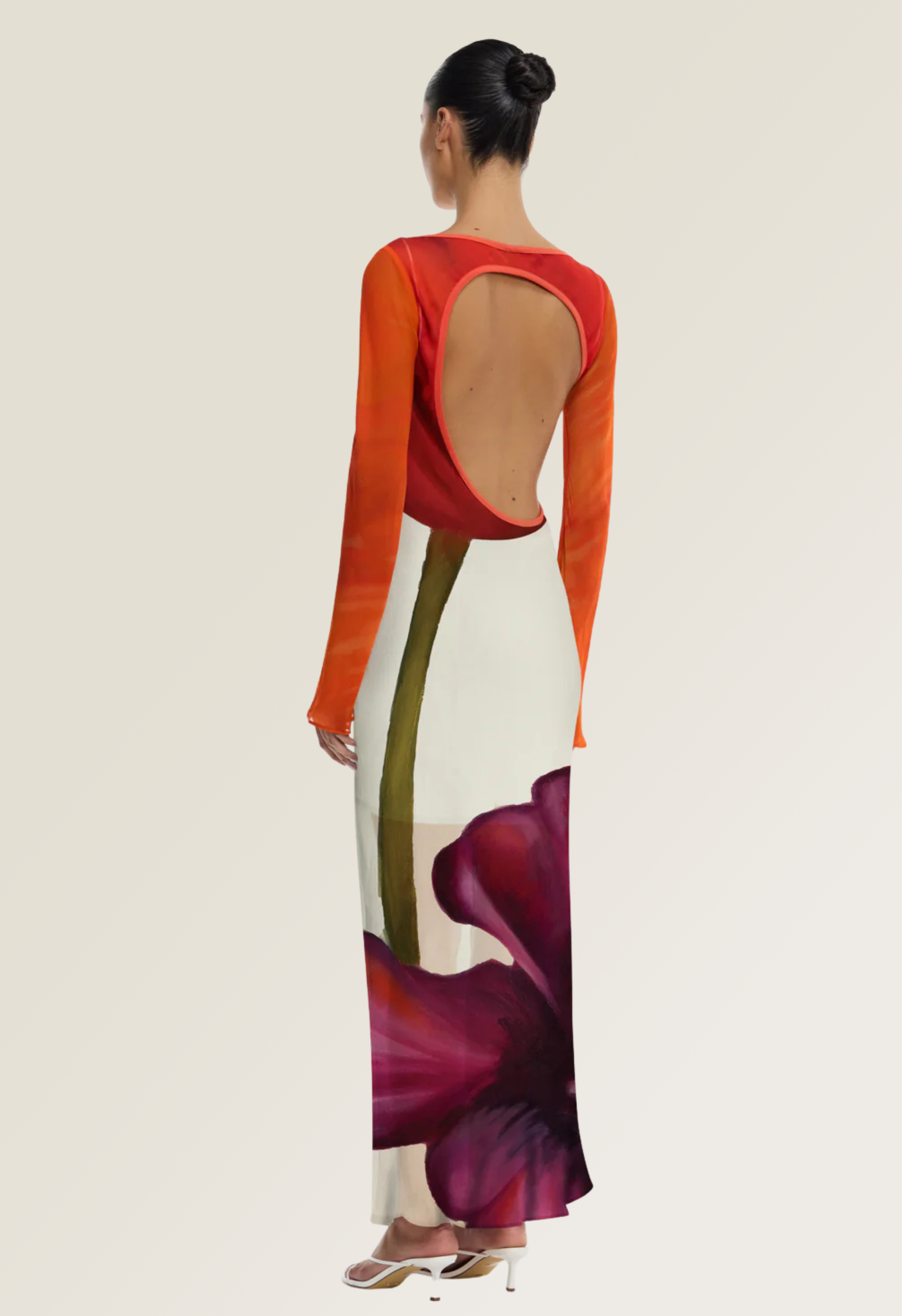 August Long Sleeve Maxi Dress