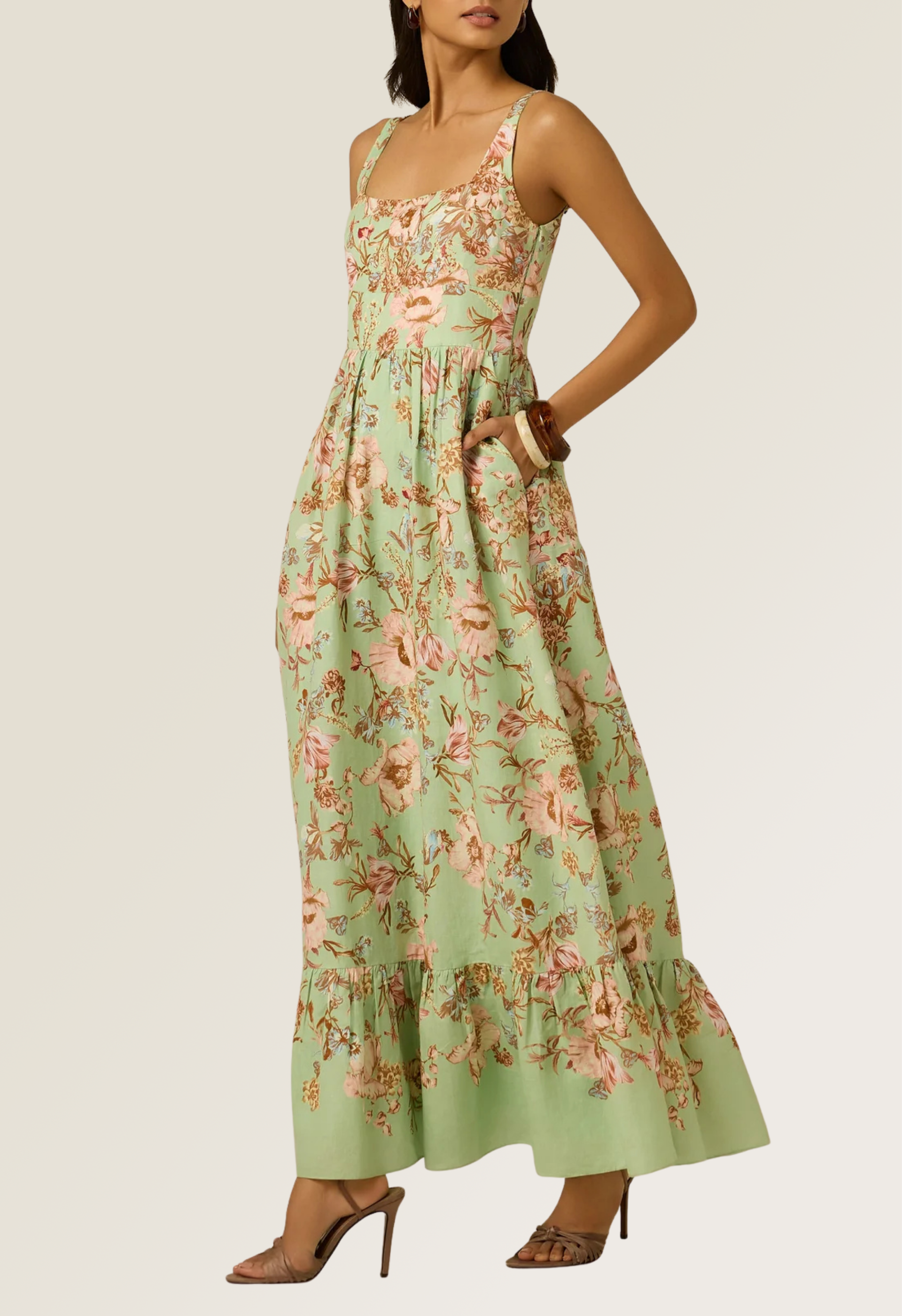 Ezra Corset Maxi Dress