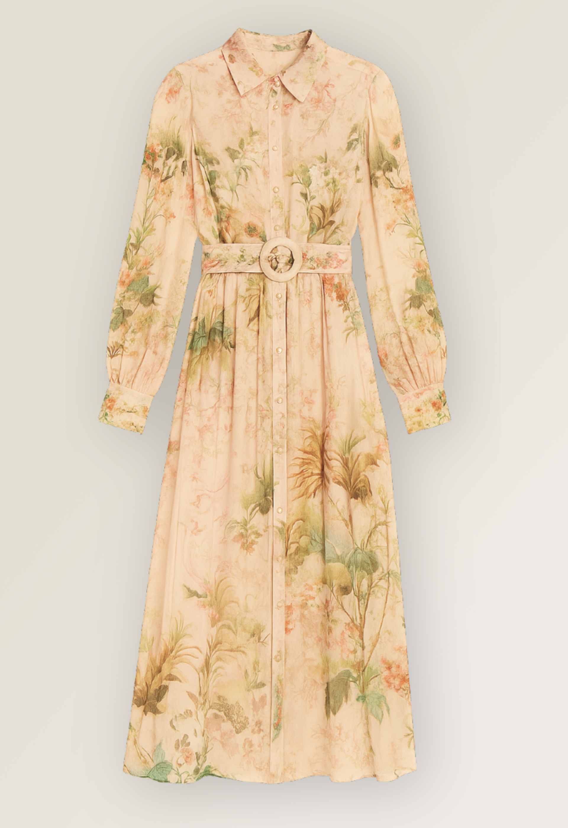 Green Multi Viscose Maxi dress