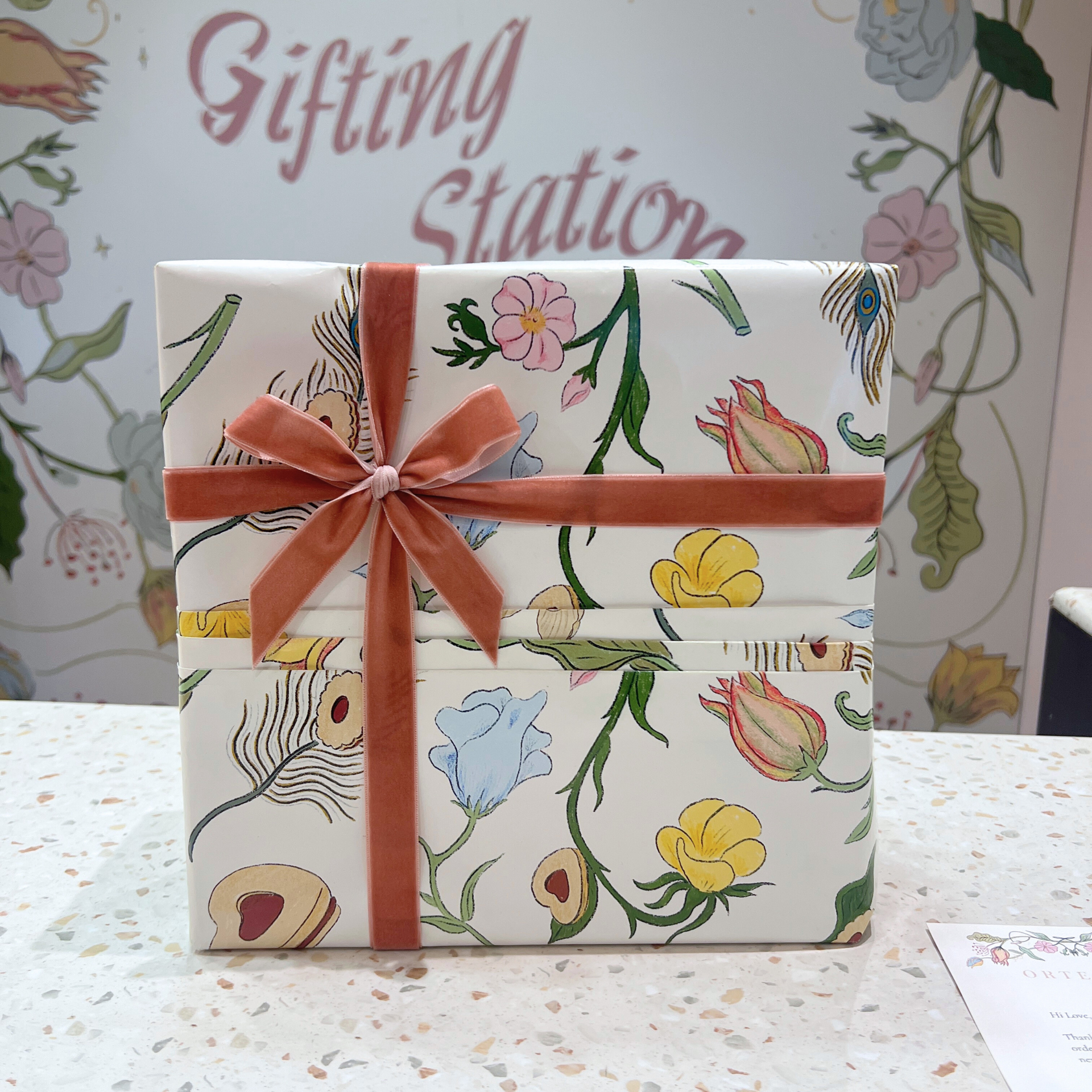 Eid gift wrapping