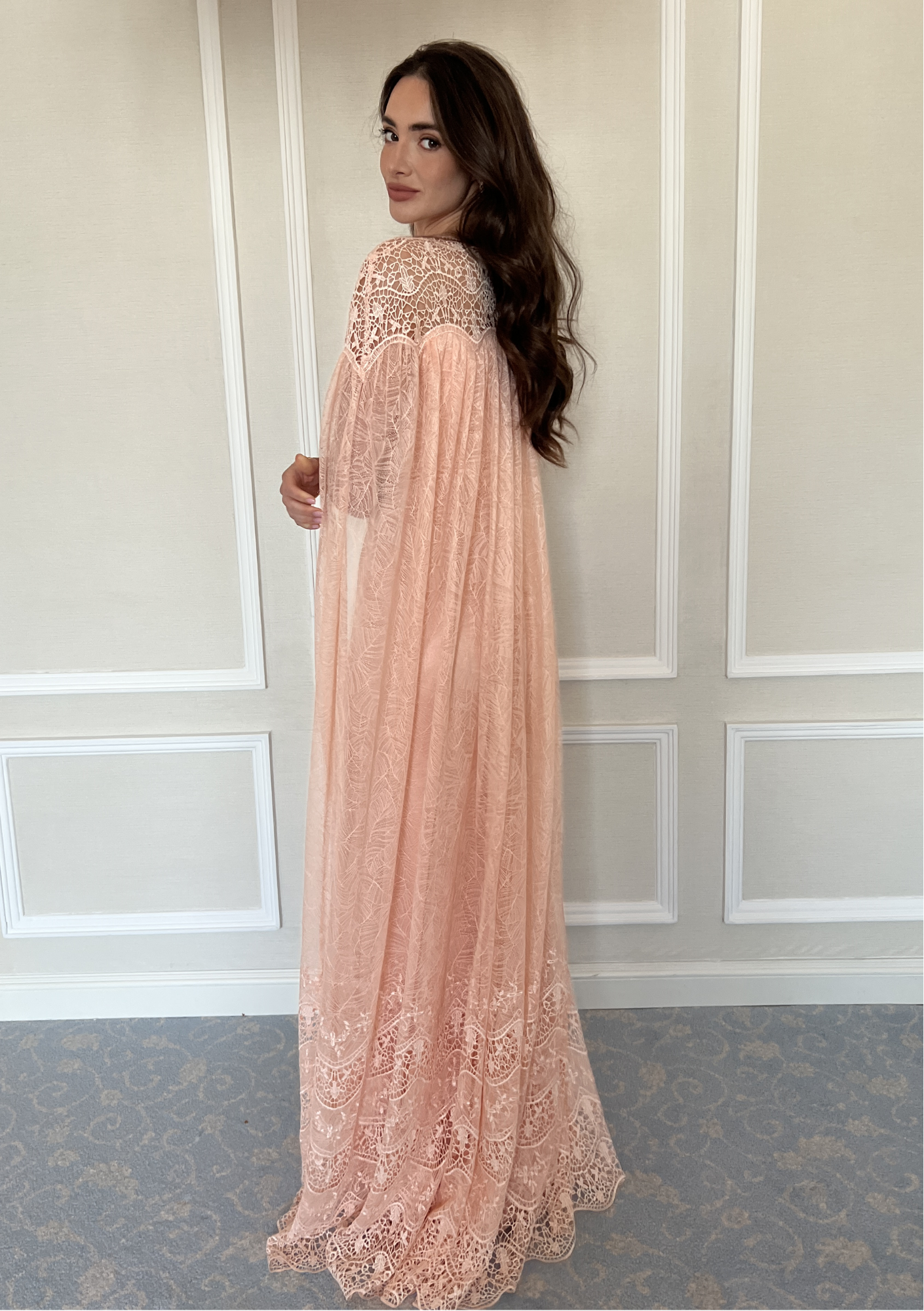 Embroidered Long dress
