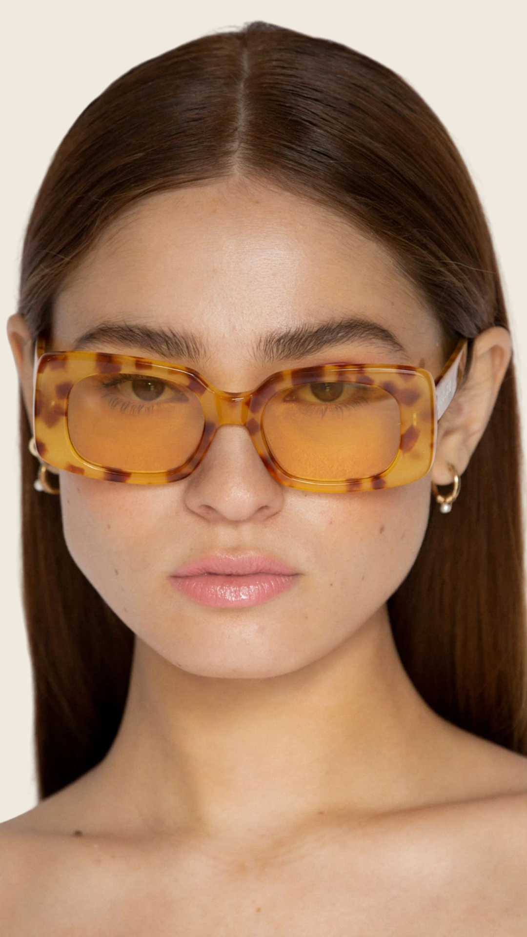 Coco Sunglasses in Creme Brulee