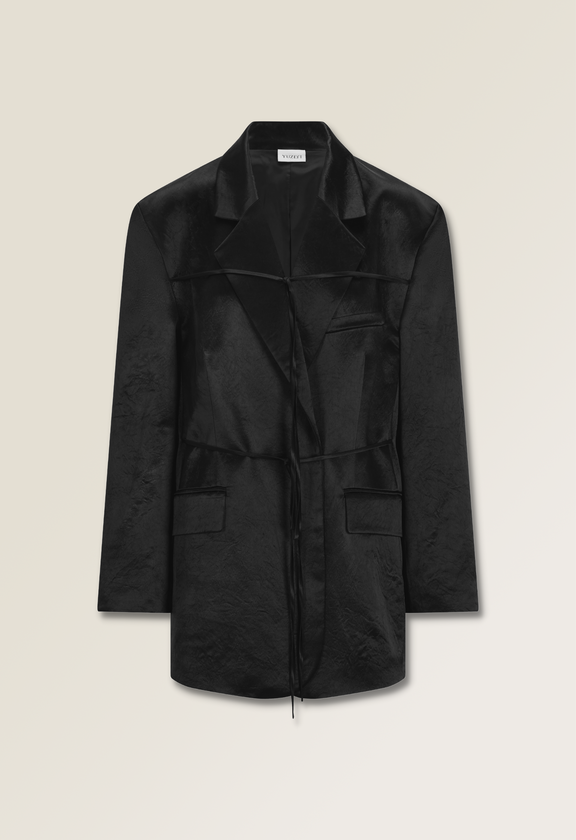 جاكيت بليزر من الساتان