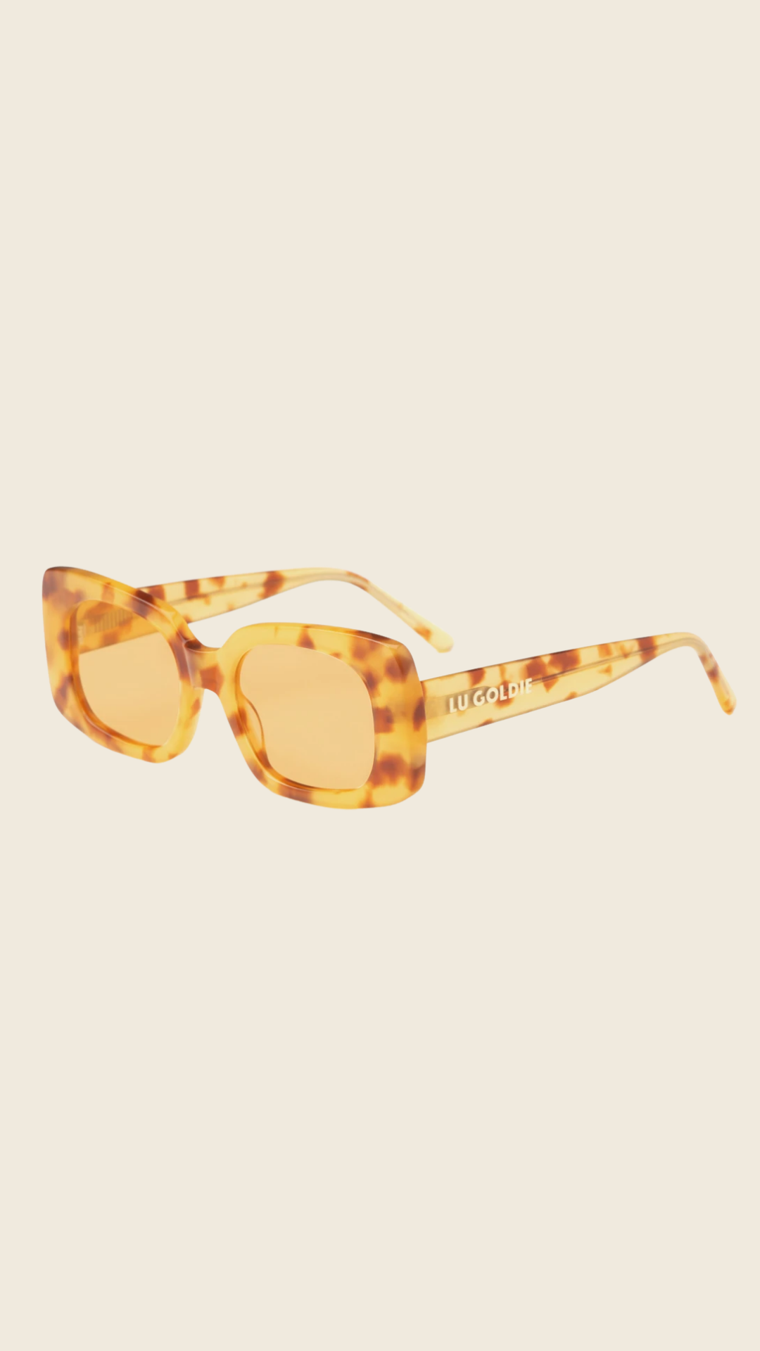 Coco Sunglasses in Creme Brulee