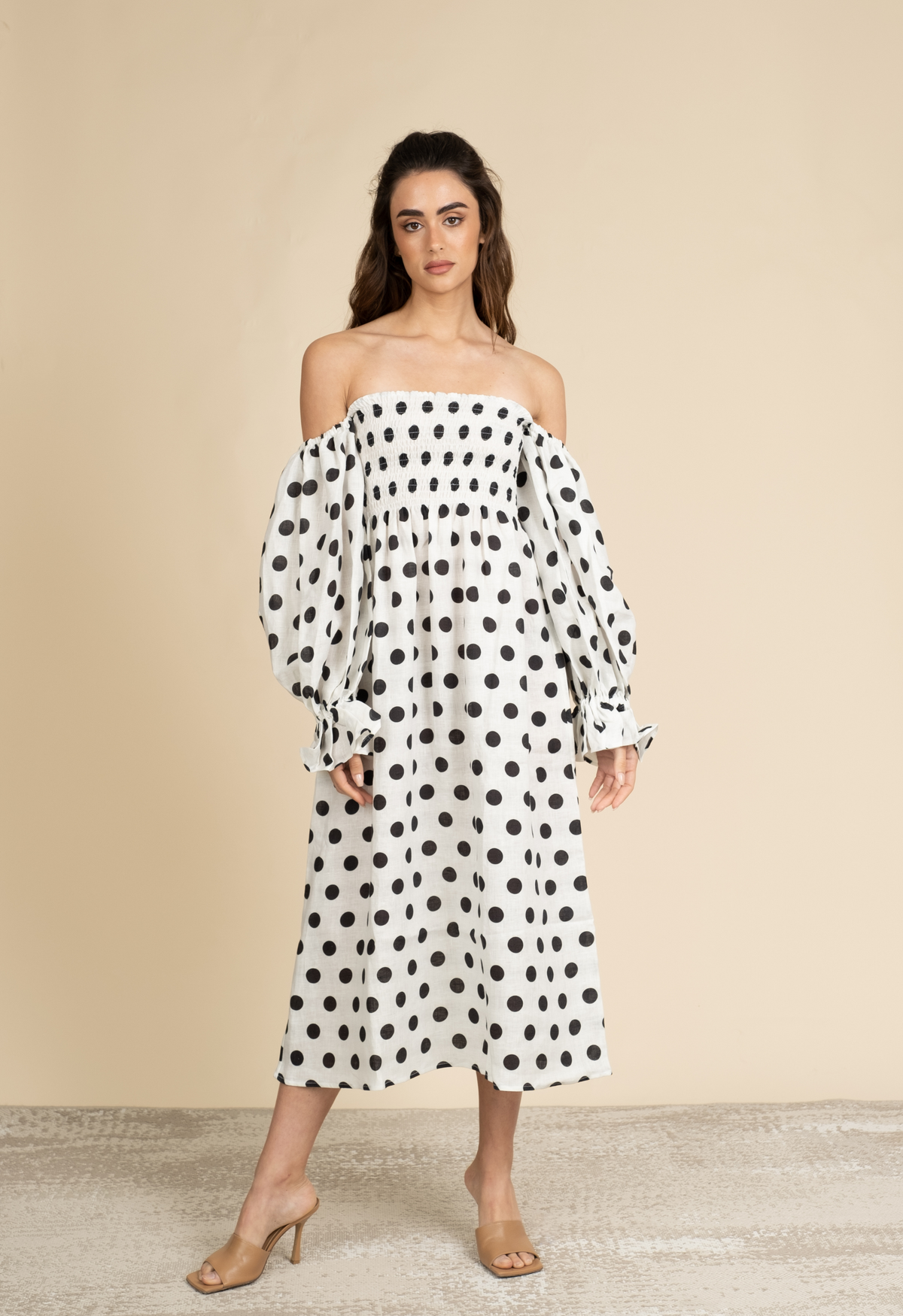 Atlanta dress in polka dot | Ortensia