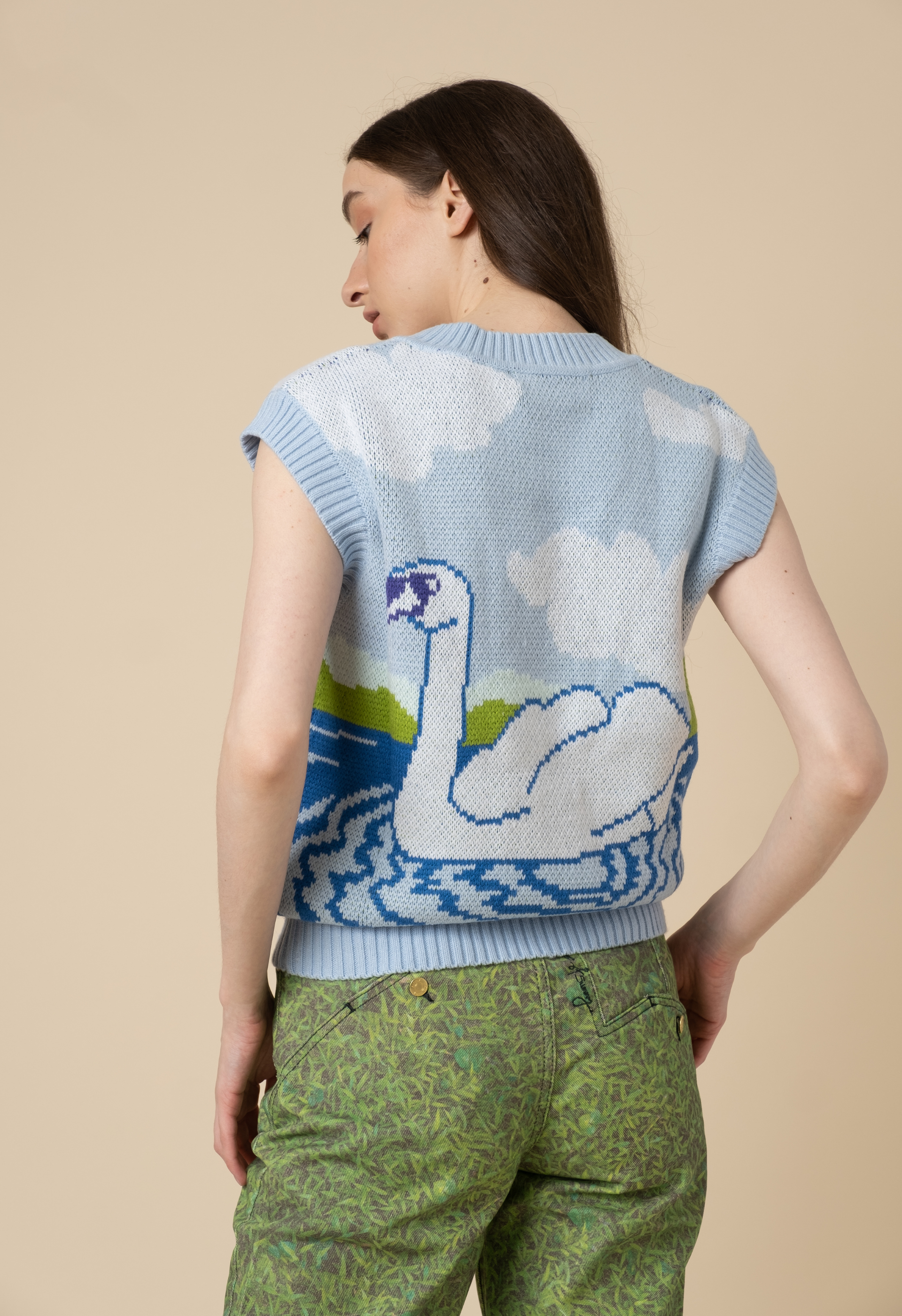 Ride A White Swan Vest