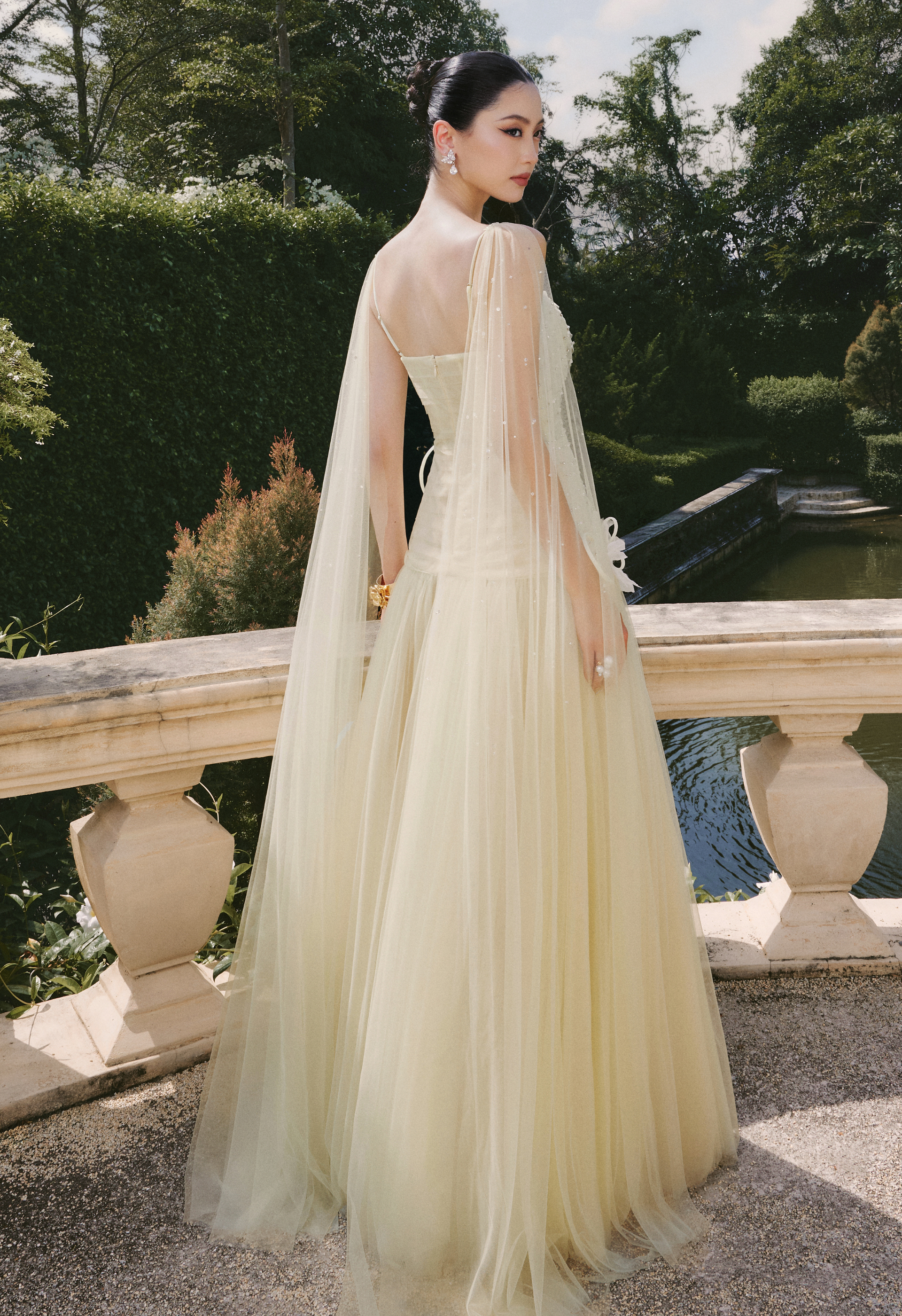 Aurora Garden Tulle Gown