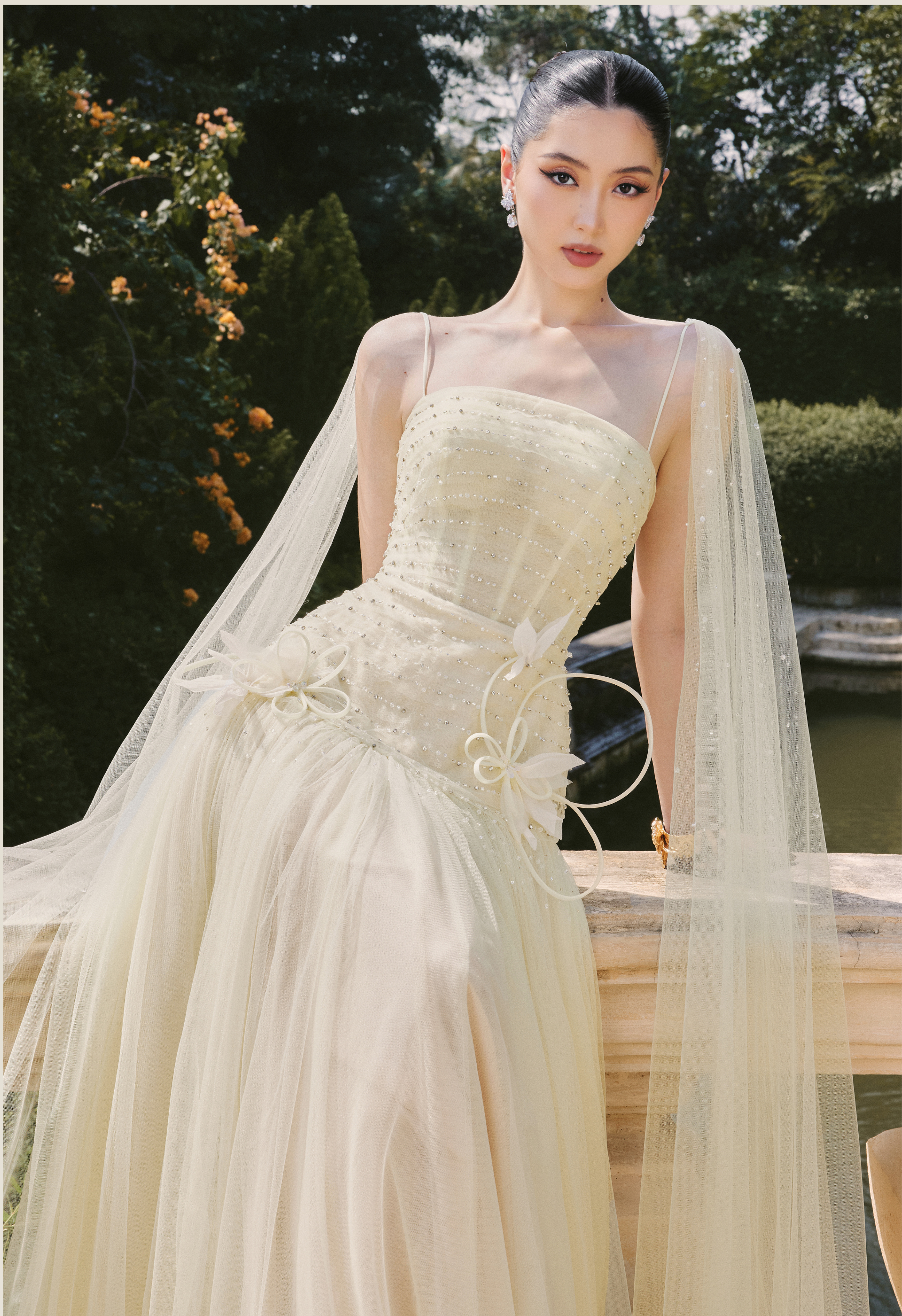 Aurora Garden Tulle Gown