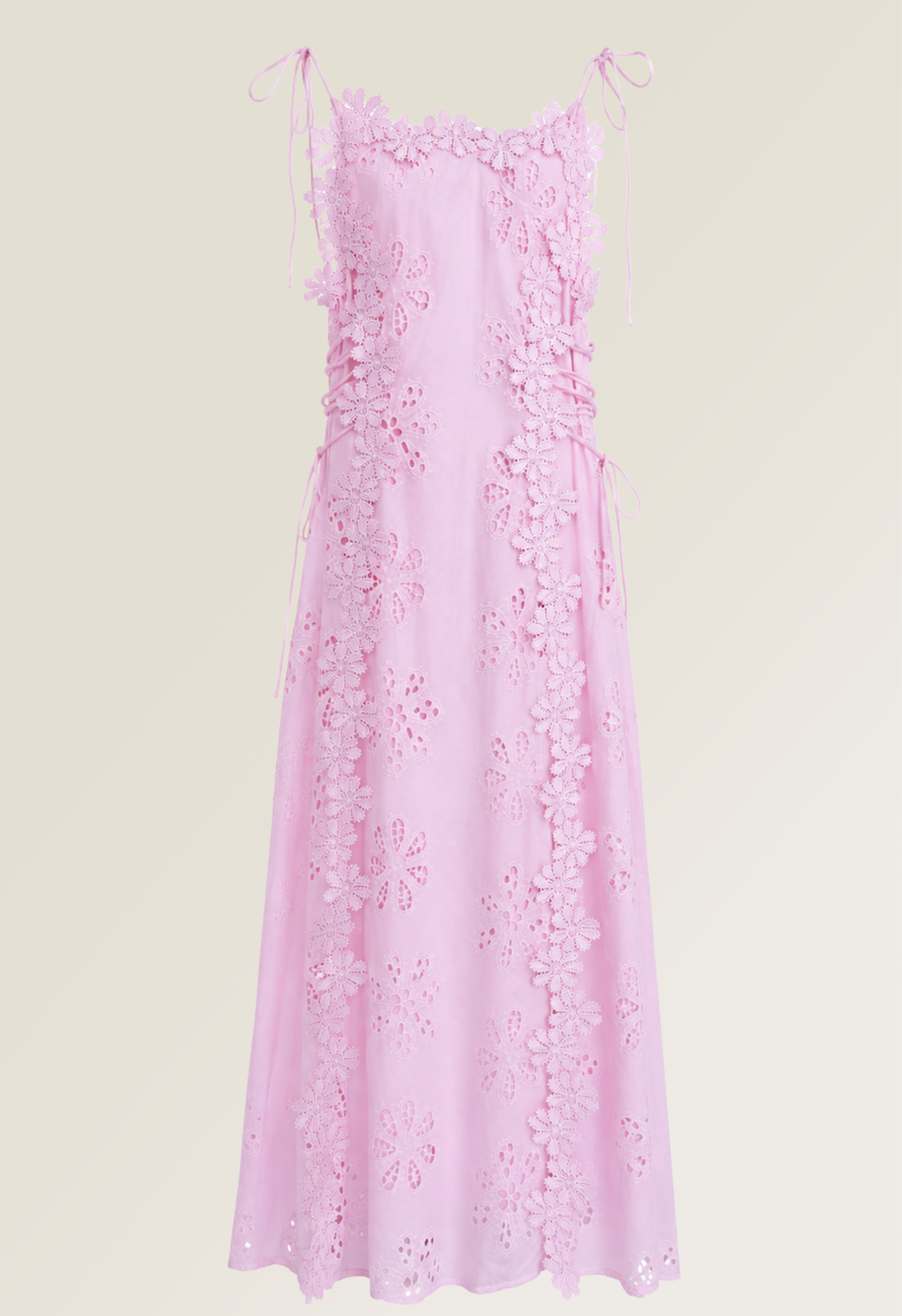 Rivieria Pink Maxi Dress