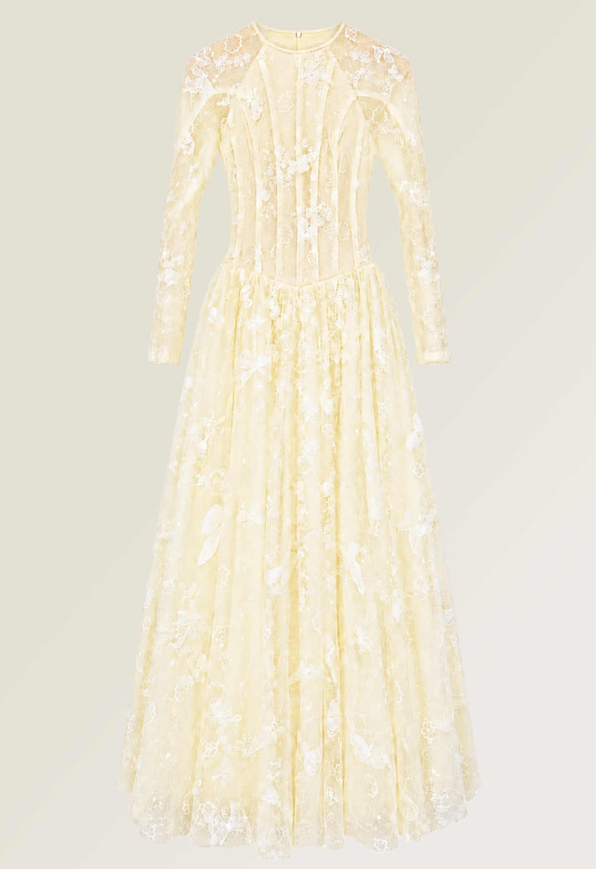 Mariposa Soleil Lace Gown
