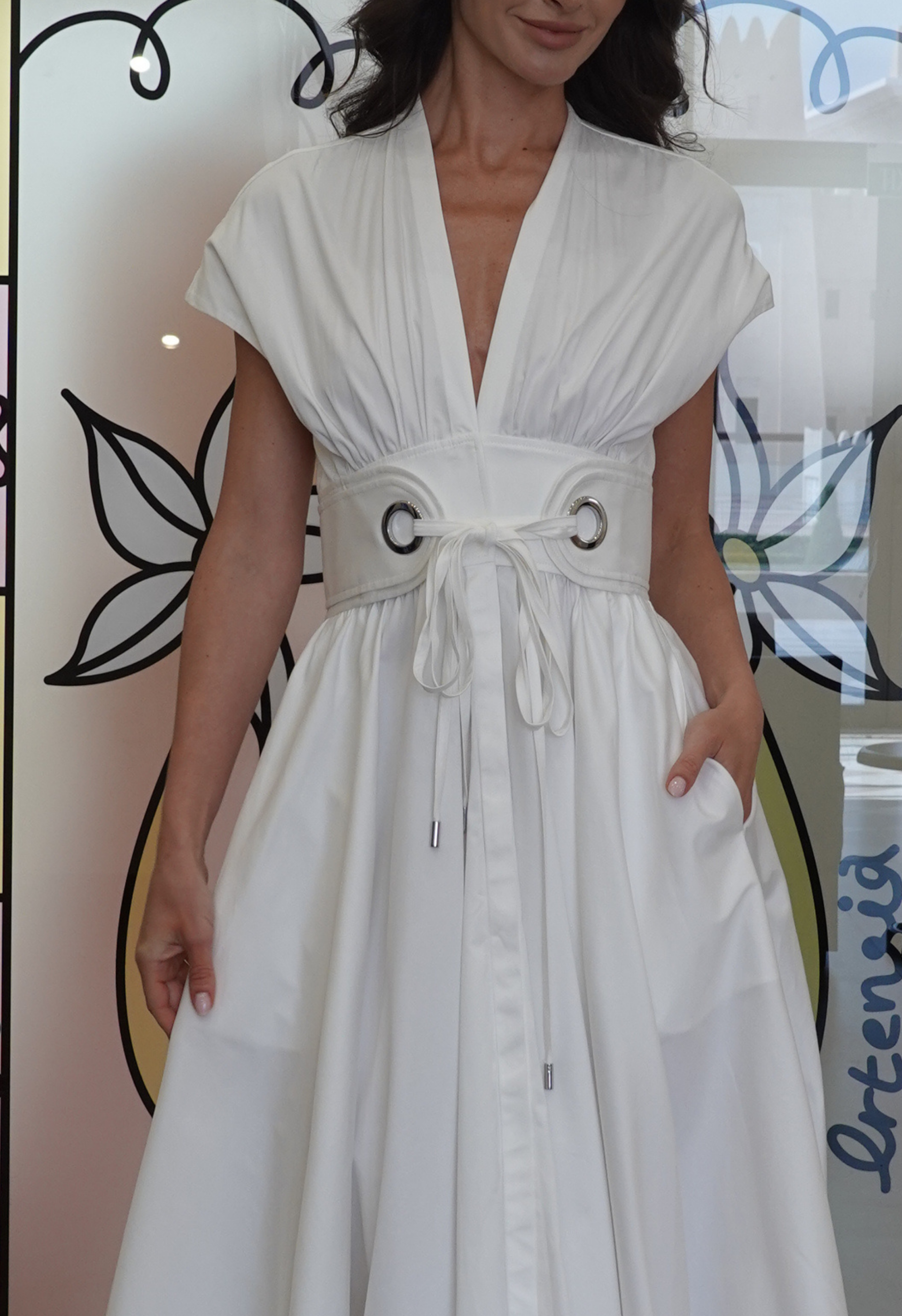 Riviera White Dress