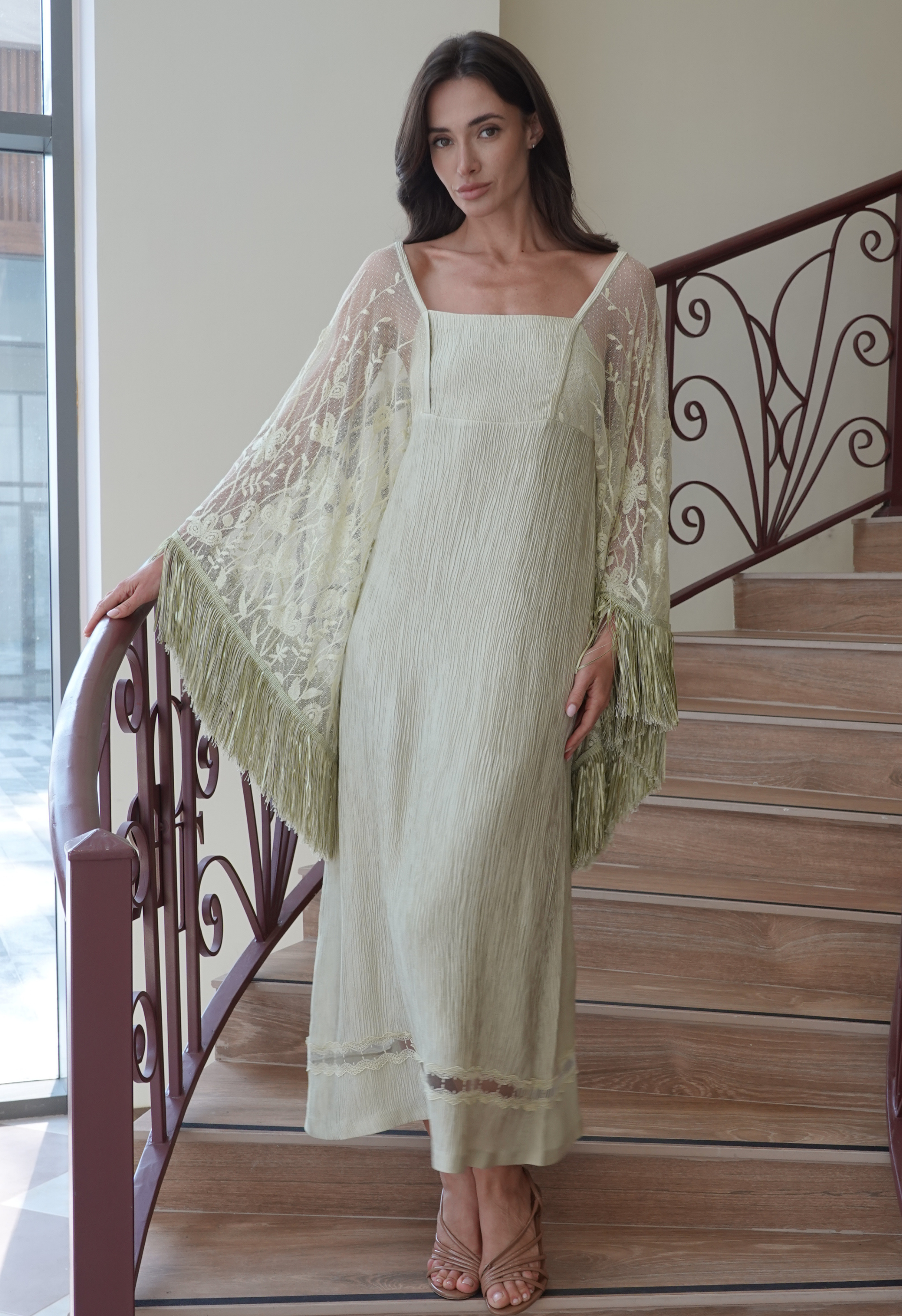 Evienne Green Dress