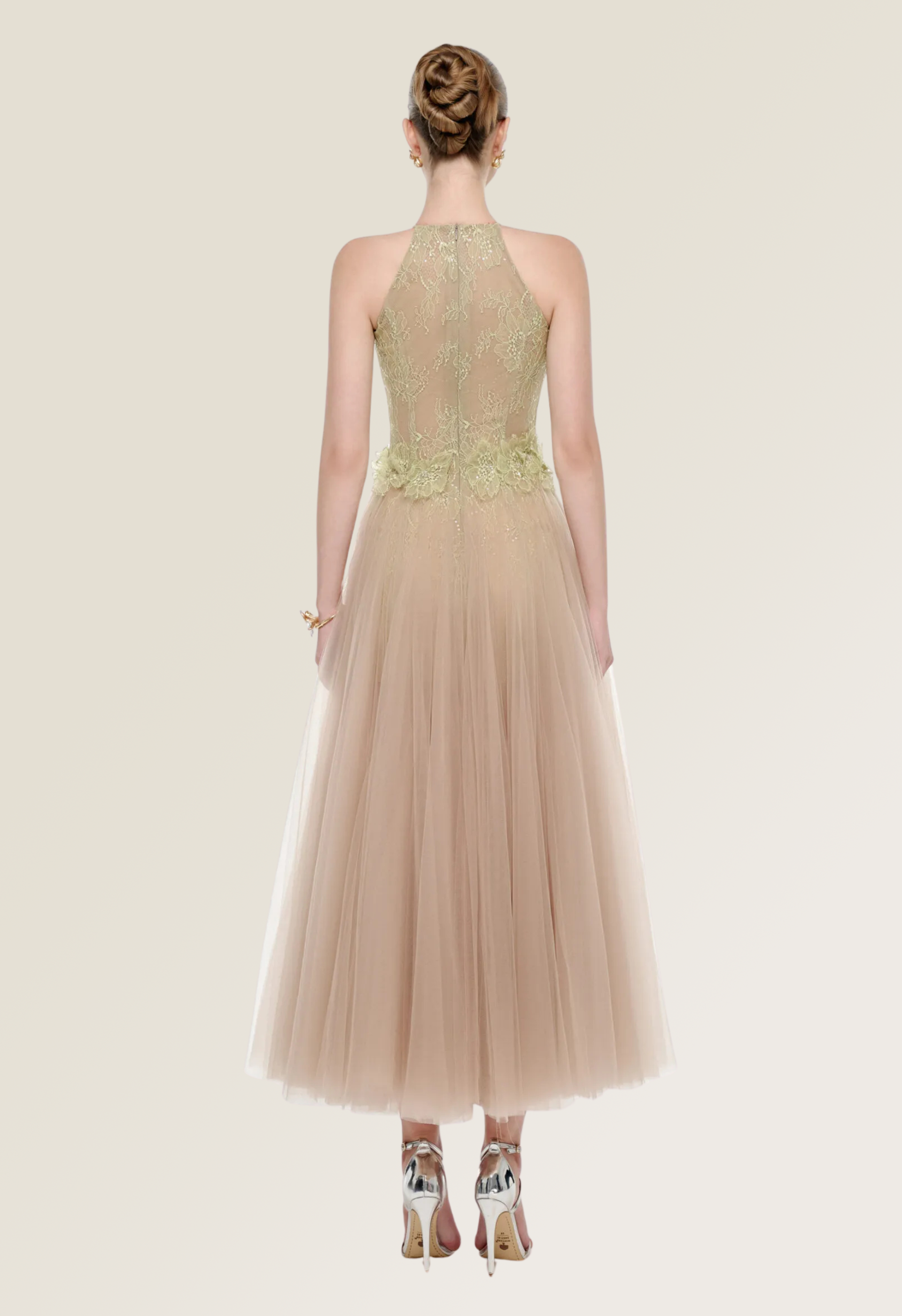 Mint Blossom Gown