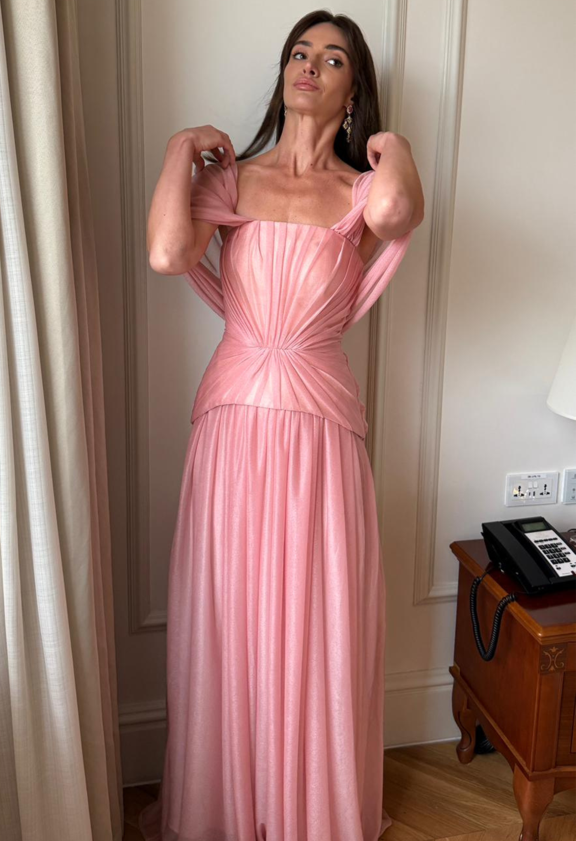 Blush Bodice Dress