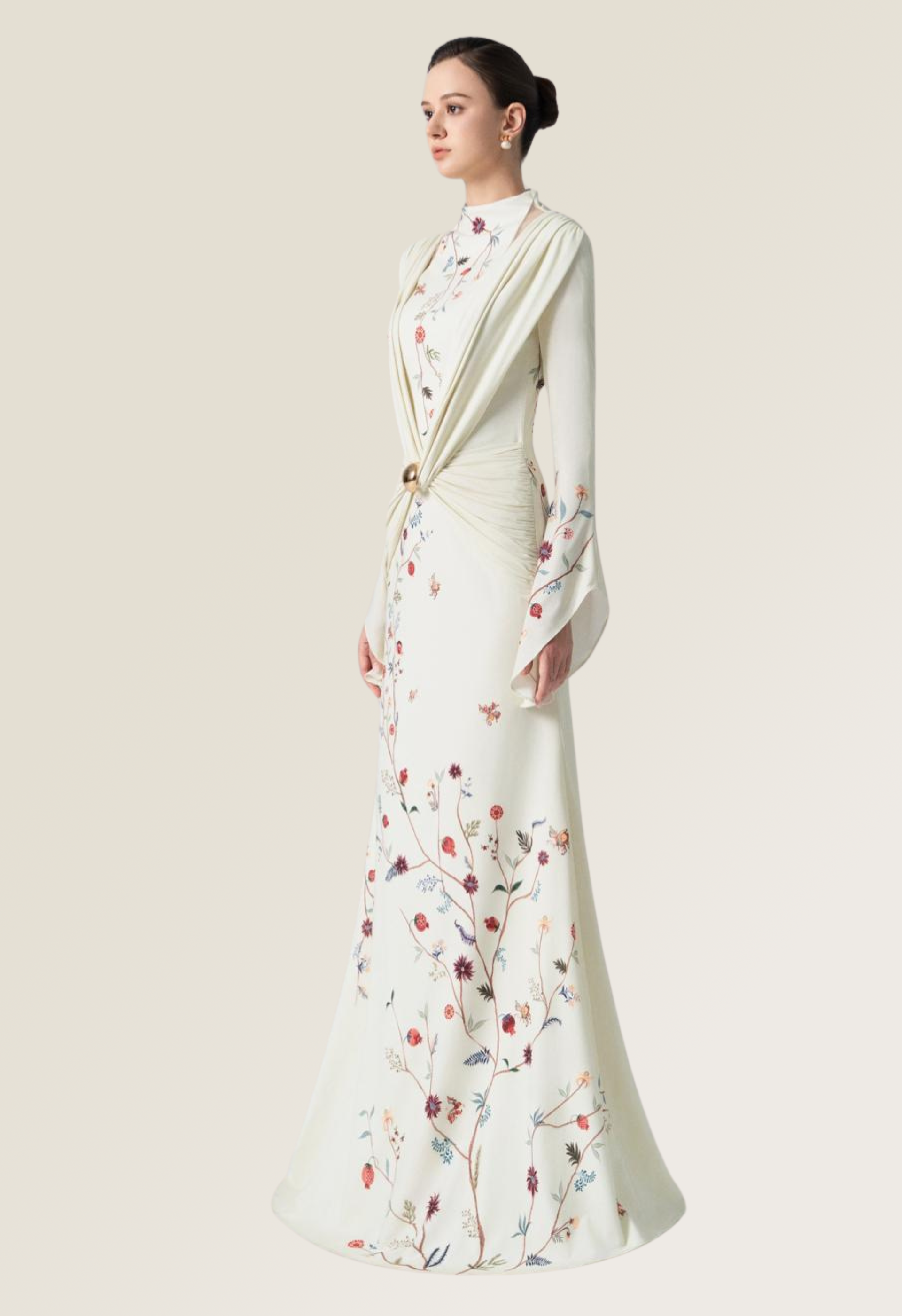 Dawnlight Midi Dress in lemonade