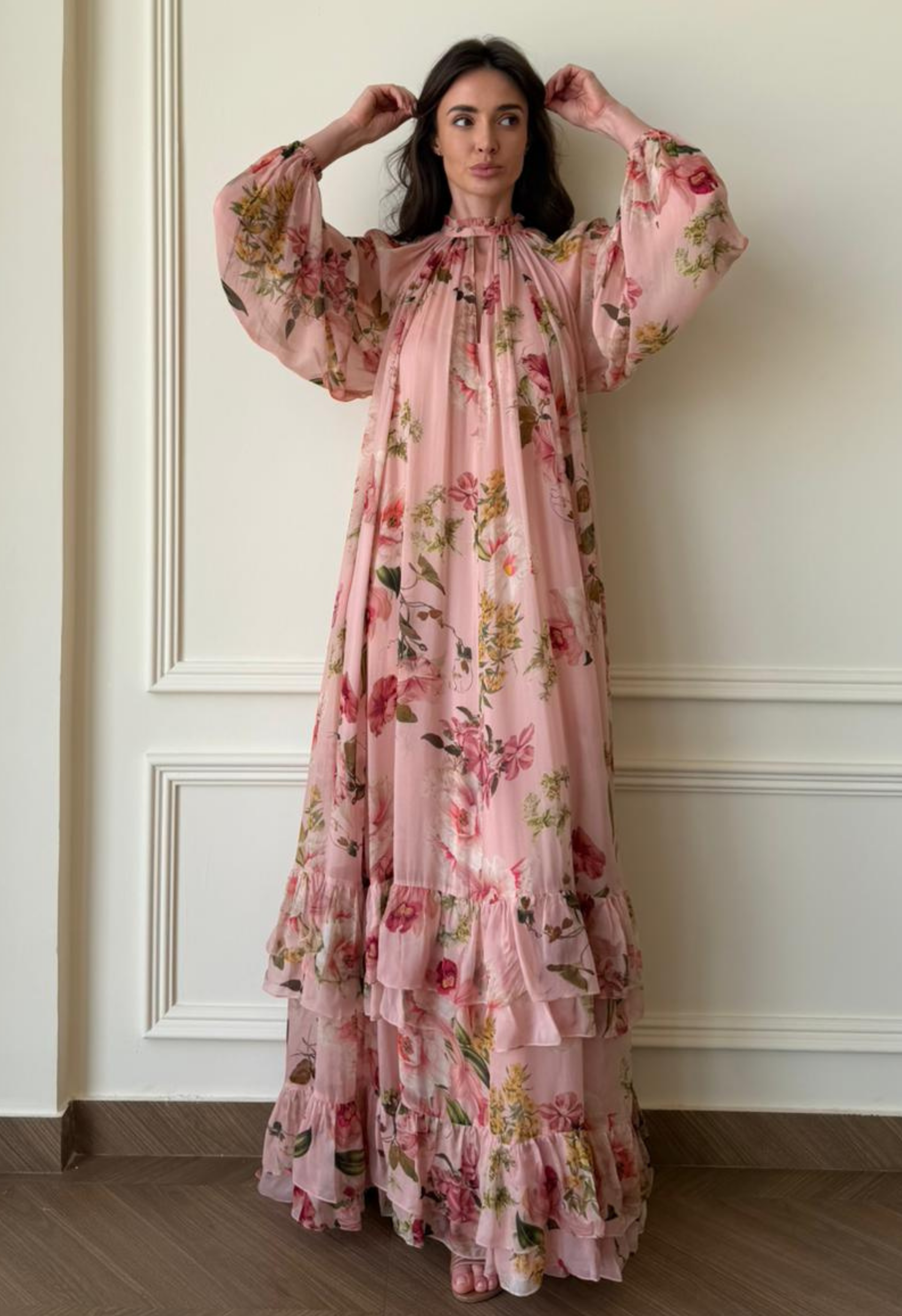 Blush Pink Maxi Dress