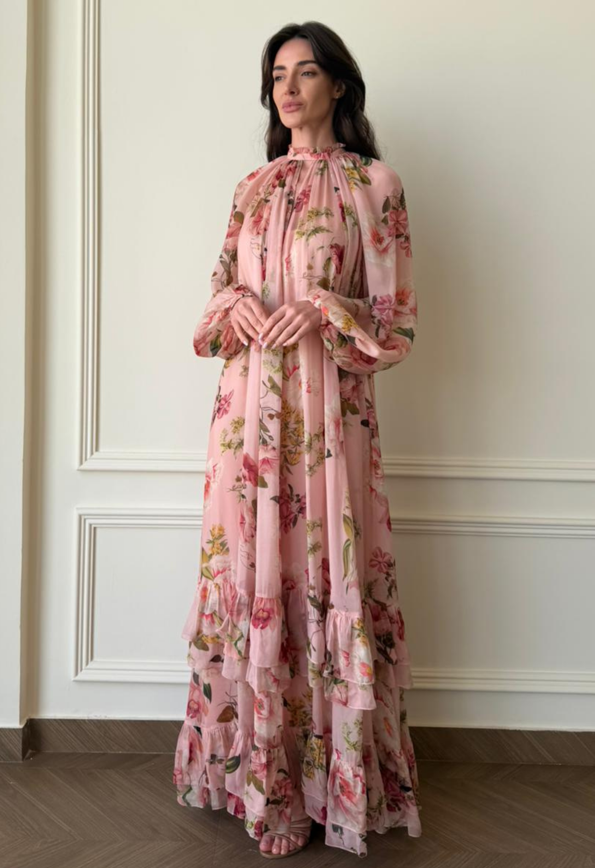Blush Pink Maxi Dress