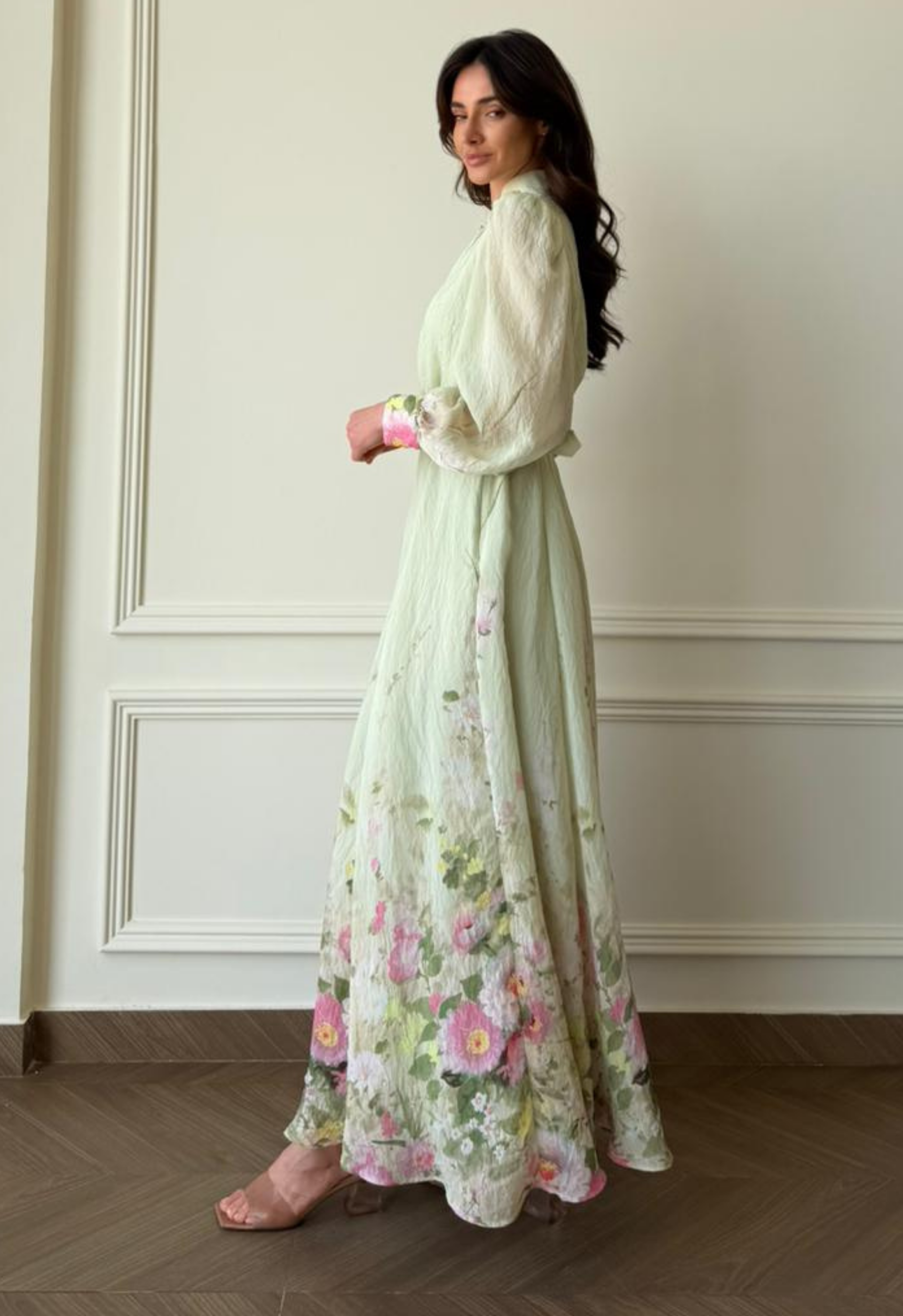 Harmony Linen Button-Down Dress