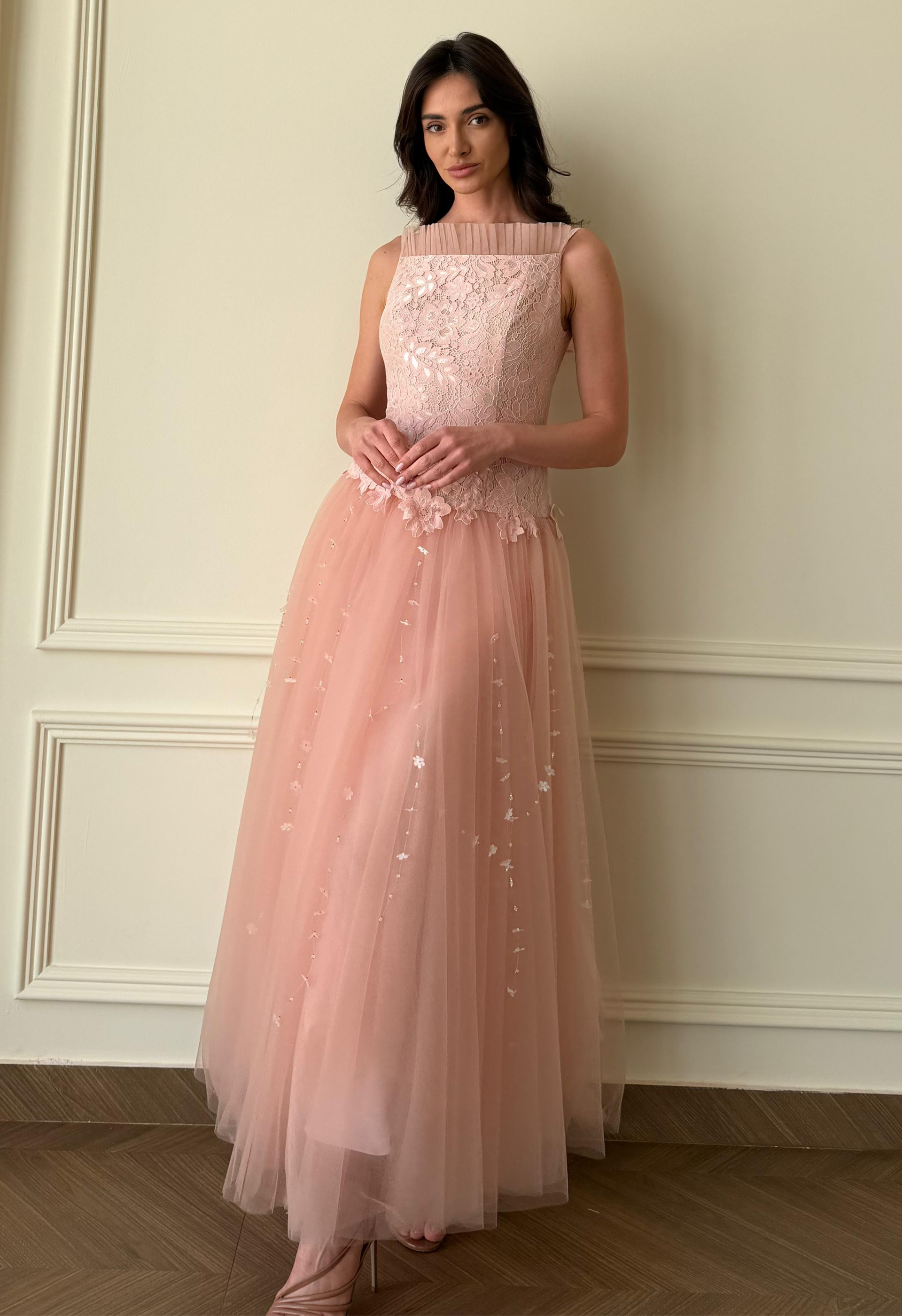 Blush Floral Lace