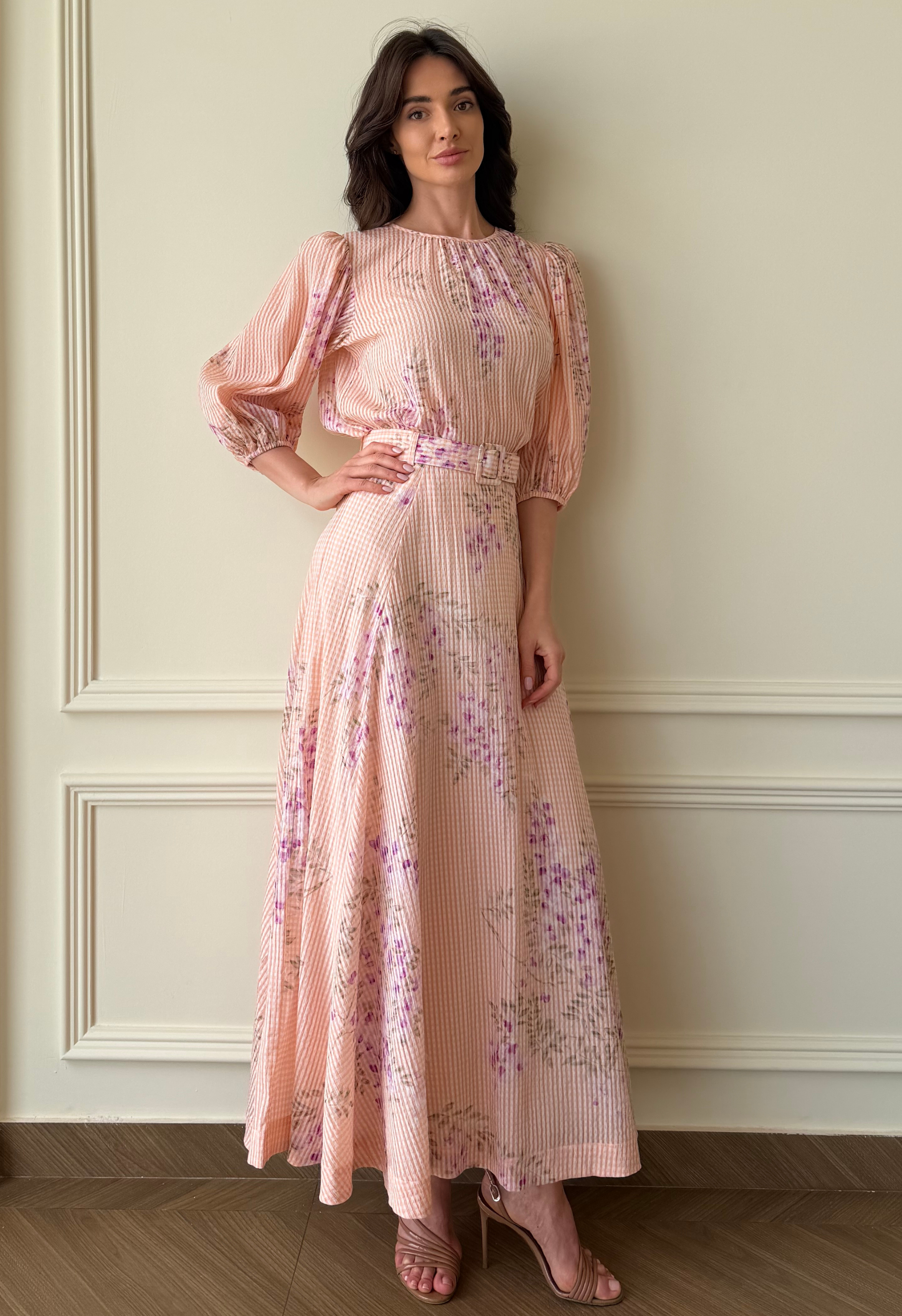 Pink Checks Maxi Set