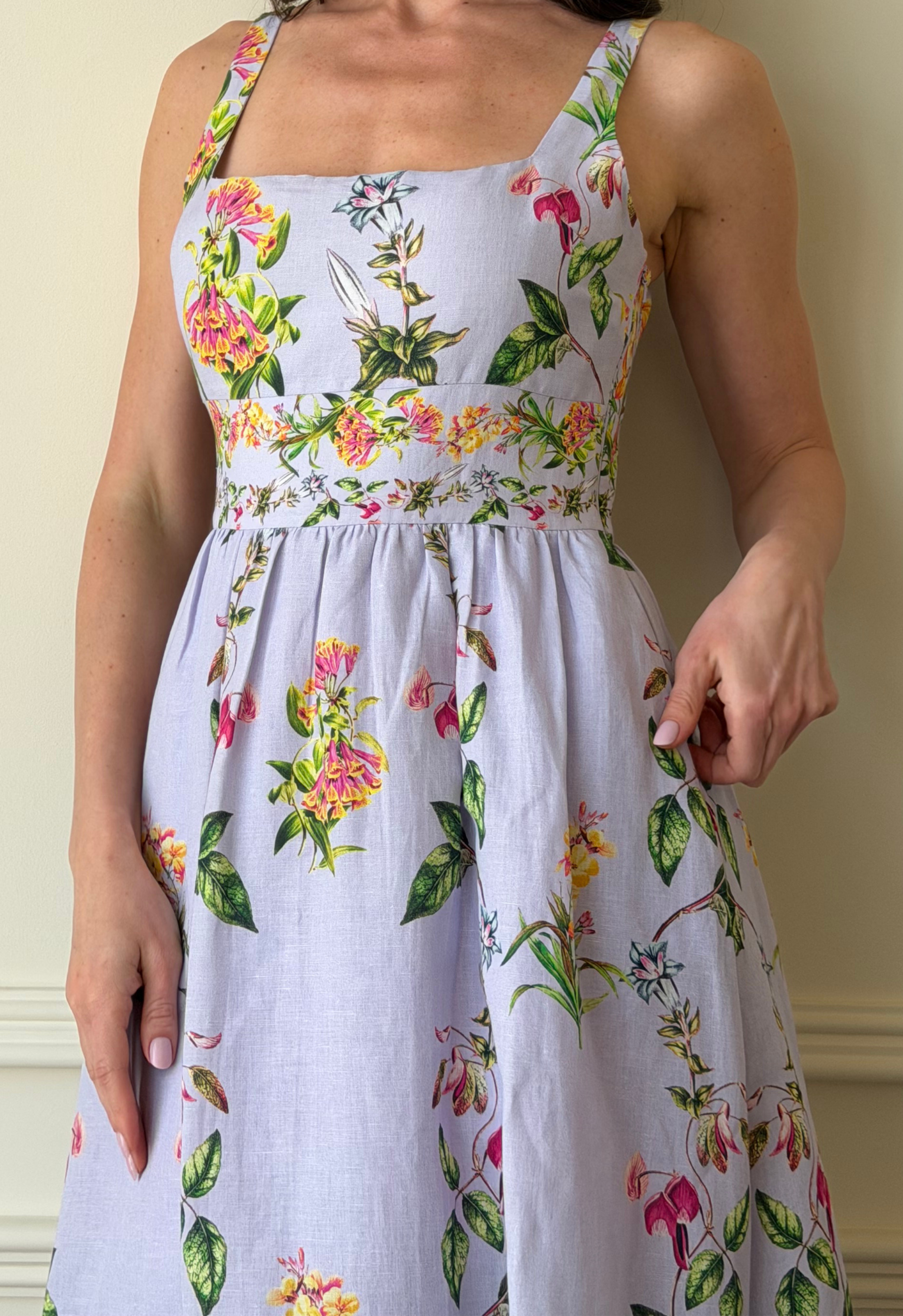Lavender Garden Dress