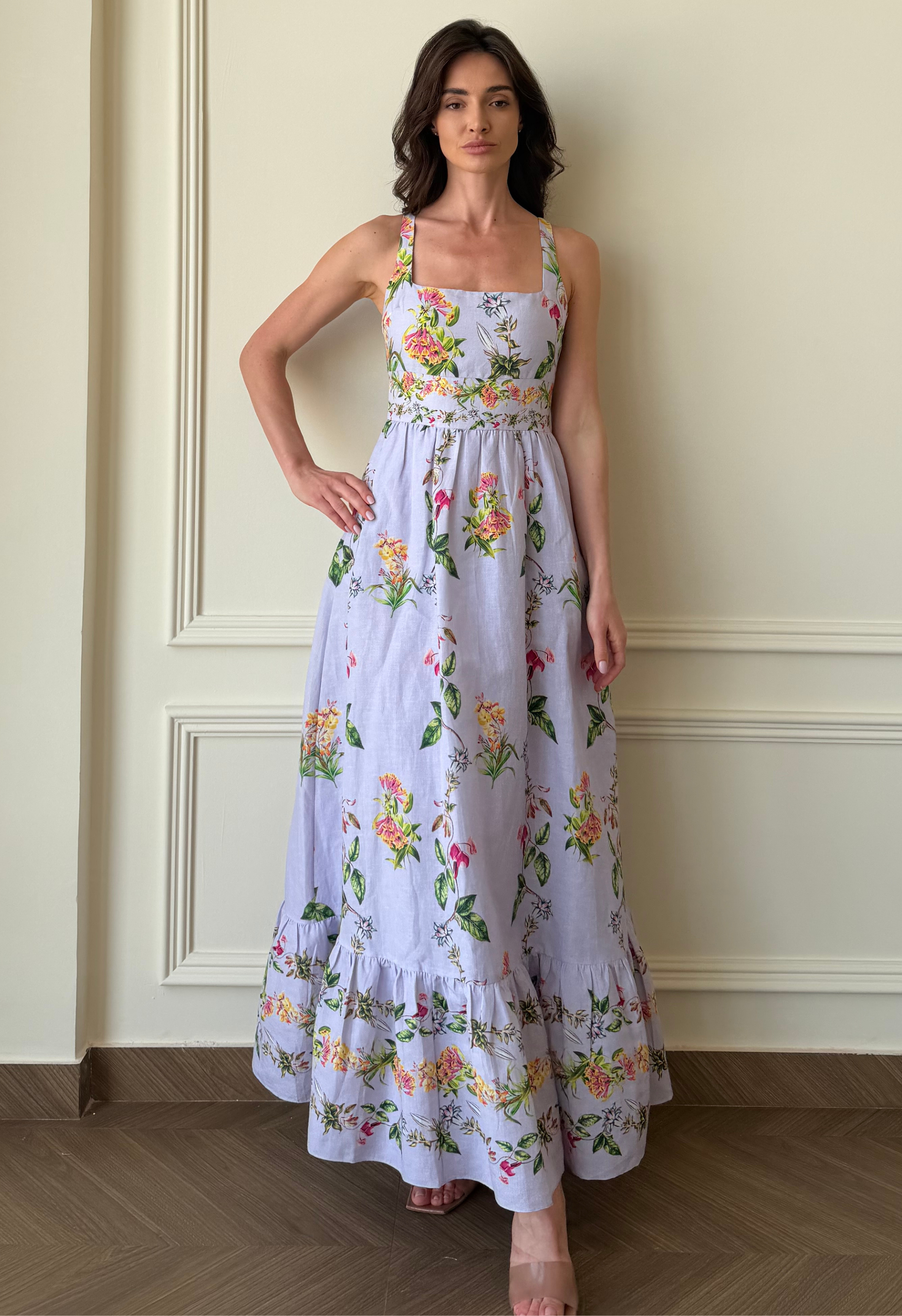 Lavender Garden Dress