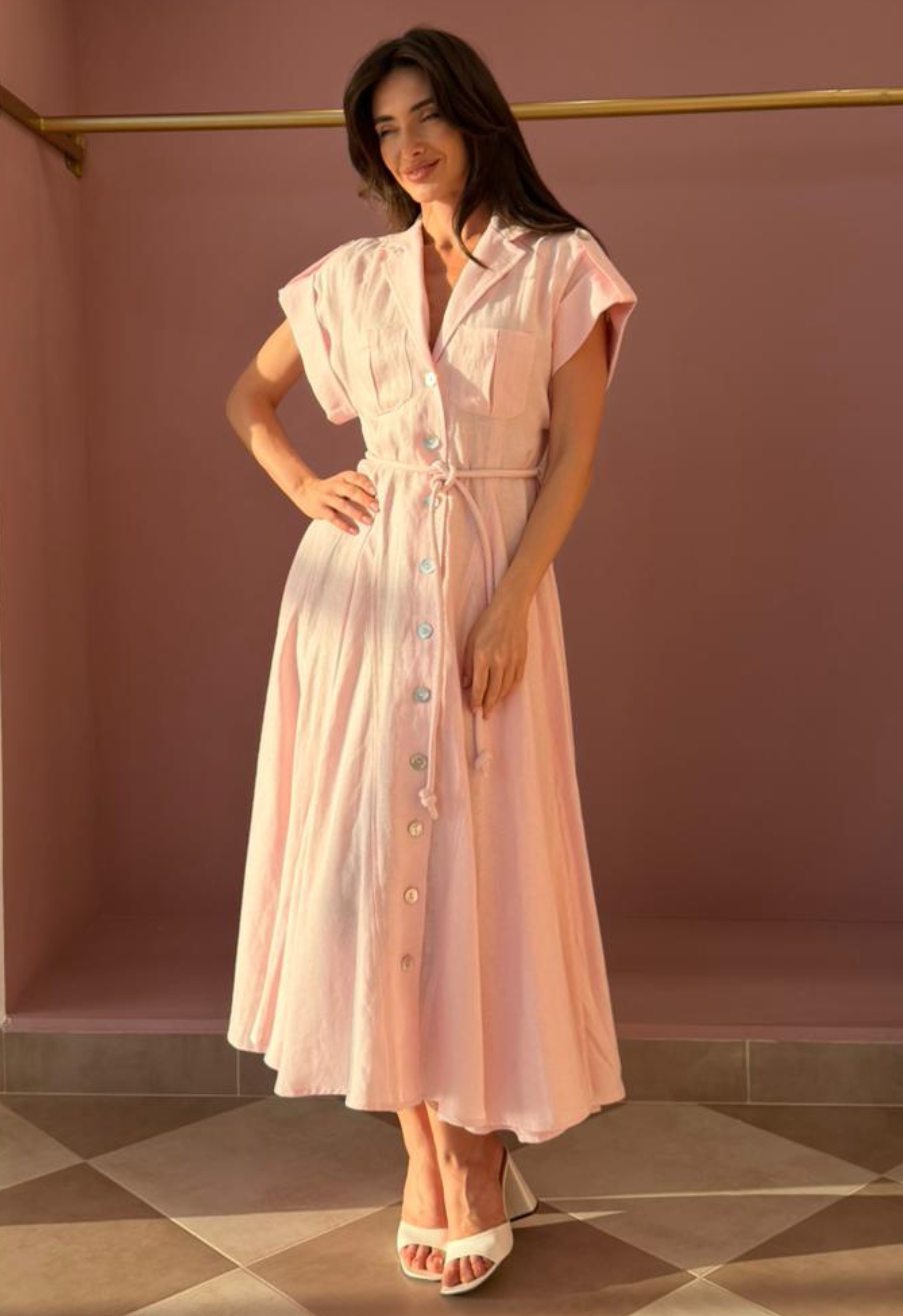 Guayaba Midi dress