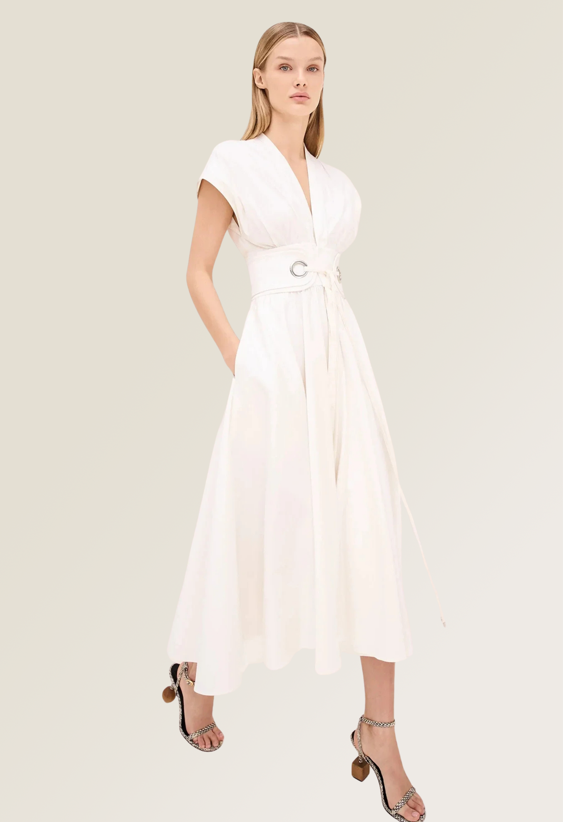 Riviera White Dress